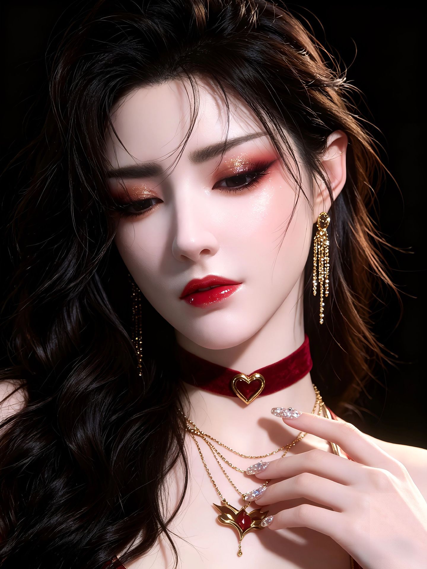 换个发型 彩鳞 美杜莎女王 斗破苍穹 国漫美女 动漫女孩,第3张