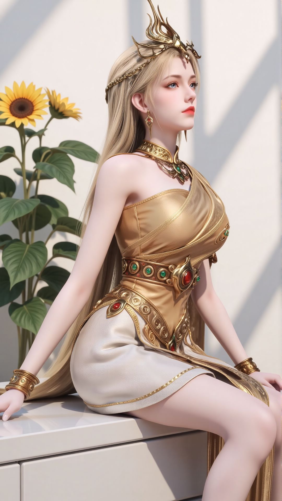 被颜值低估的公主 国漫女神 3d建模 久久公主,第2张