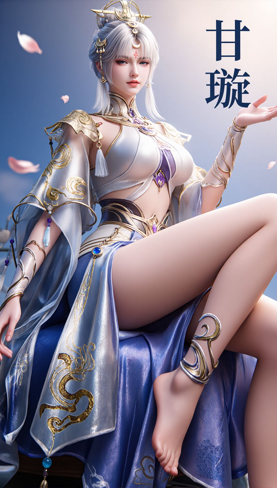 永劫无间新英雄 甘璇 游戏CG美女壁纸 超高清,第3张