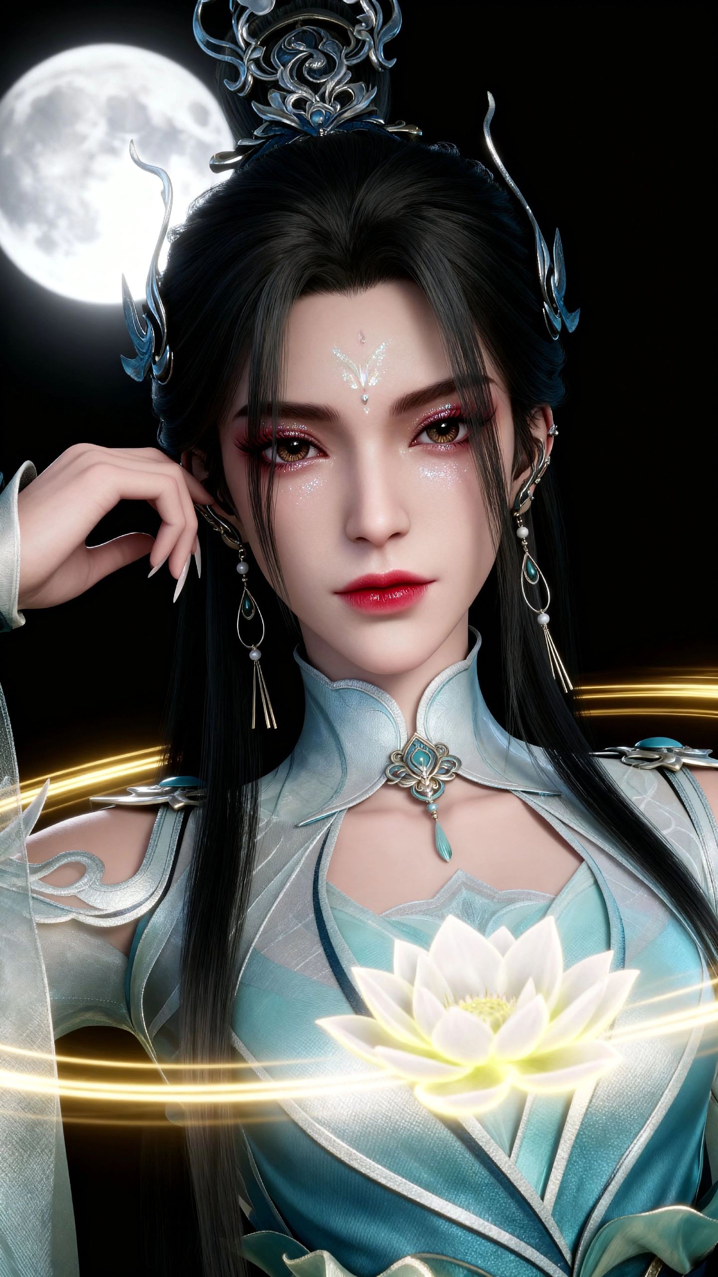 围攻谢实那段，结果莲花里蹦出个像陆雪琪的给我看蒙了！剑来超前点播 腾讯视频点映礼,第1张