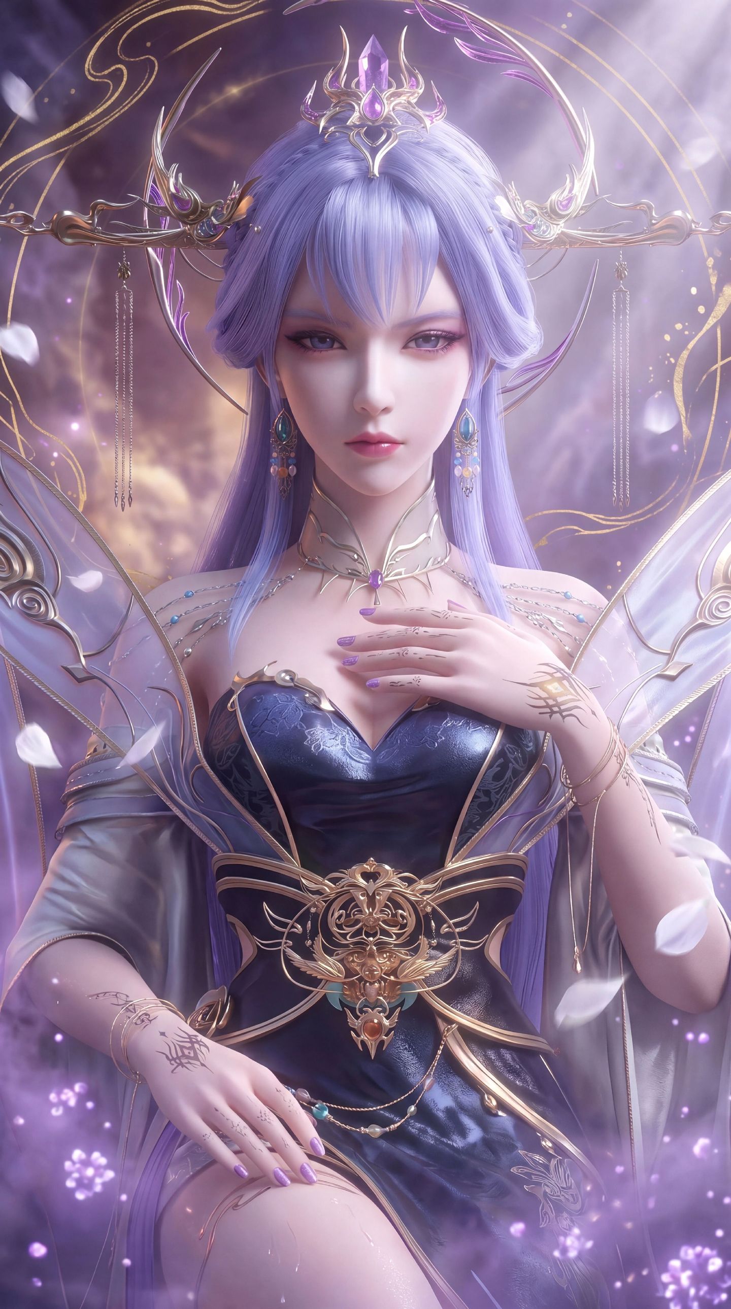 动画百炼成神 天穹 国漫女神壁纸 动漫图片大全在线免费预览下载,第1张