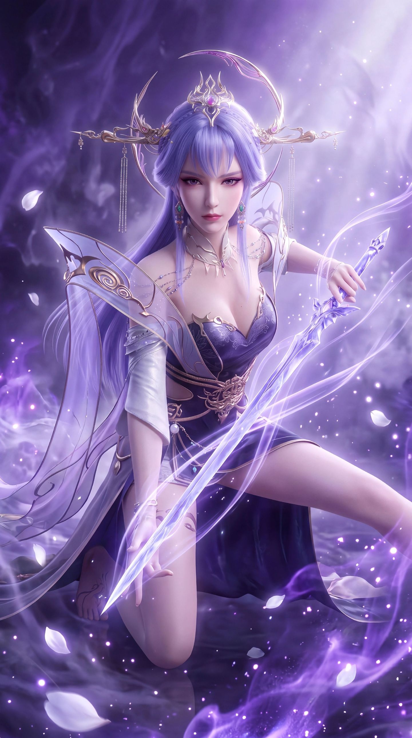 动画百炼成神 天穹 国漫女神壁纸 动漫图片大全在线免费预览下载,第2张