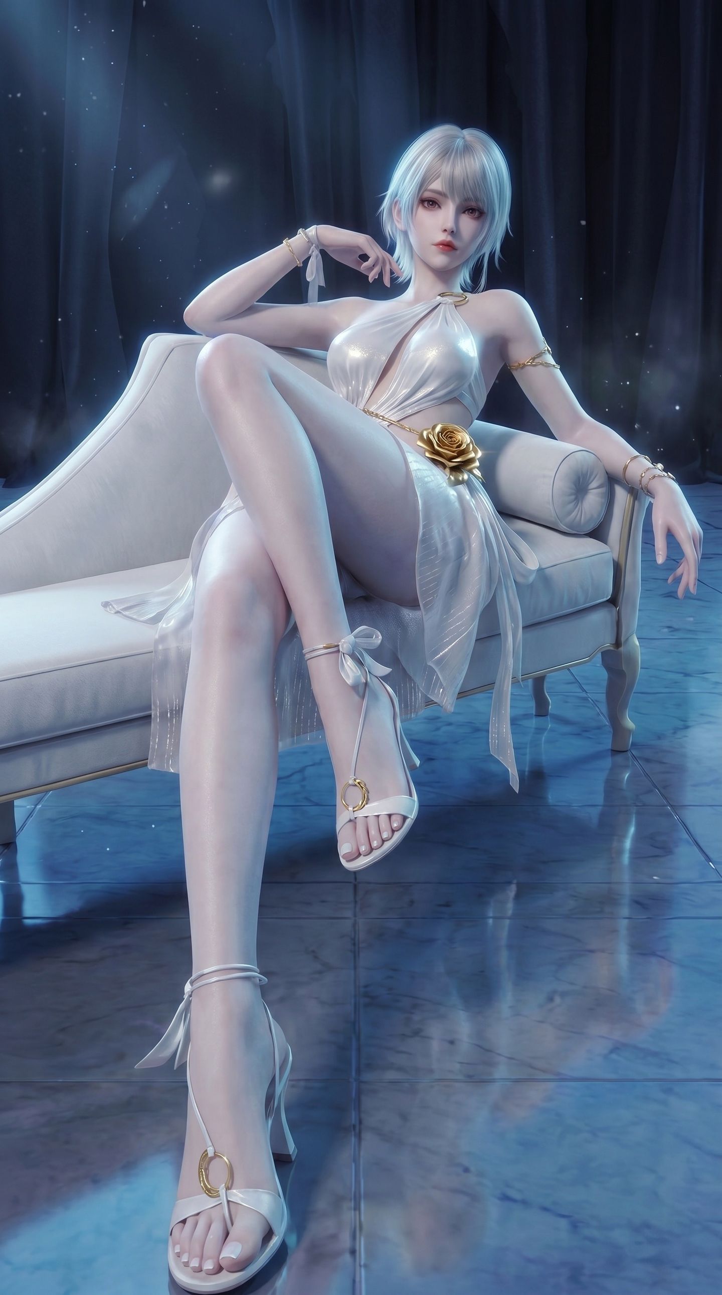 游戏端游 永劫无间 季莹莹泳装 手机版壁纸美图,第2张