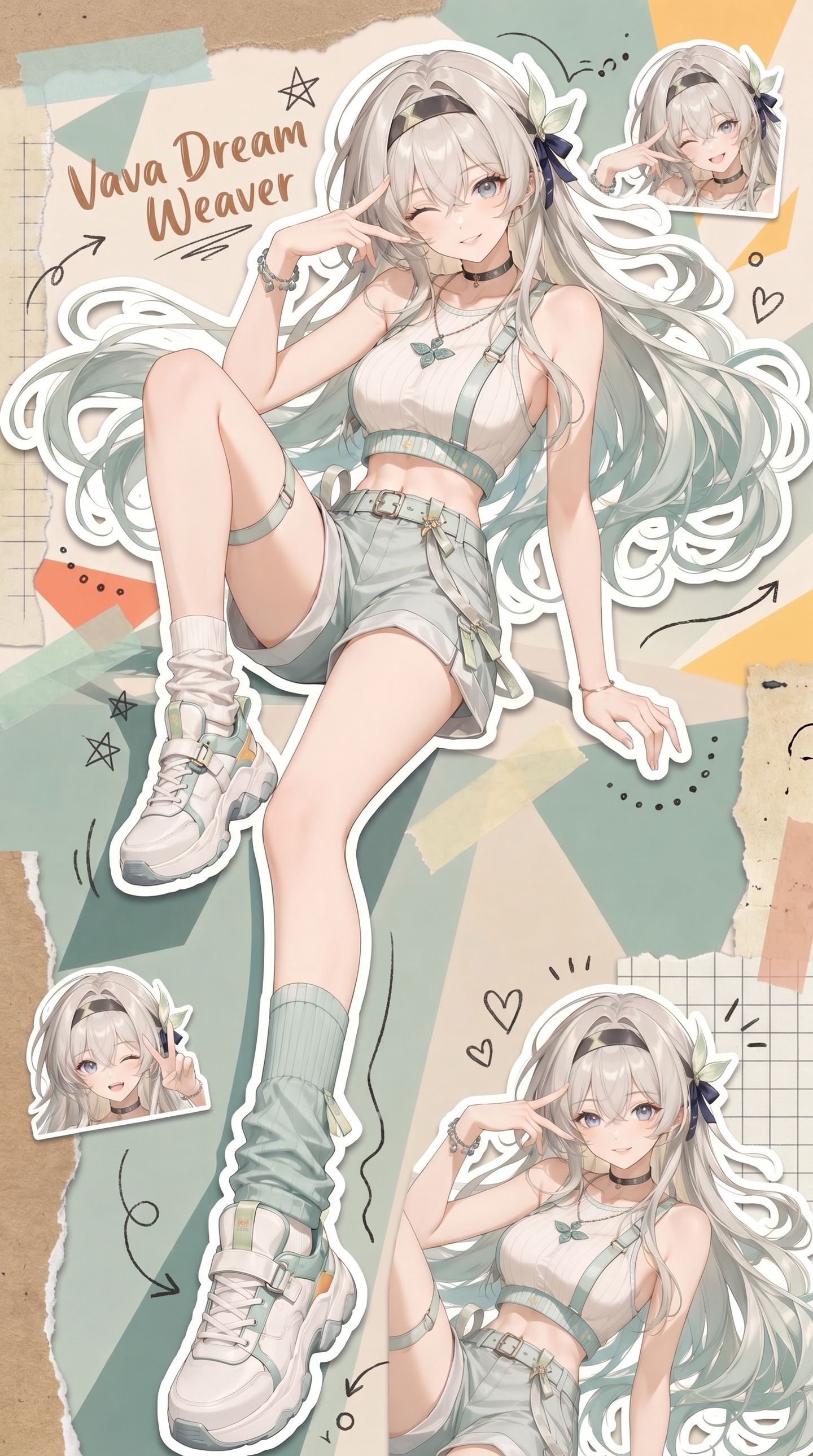 热门游戏 手游 原神 夜兰 二次元游戏人物二创,第2张