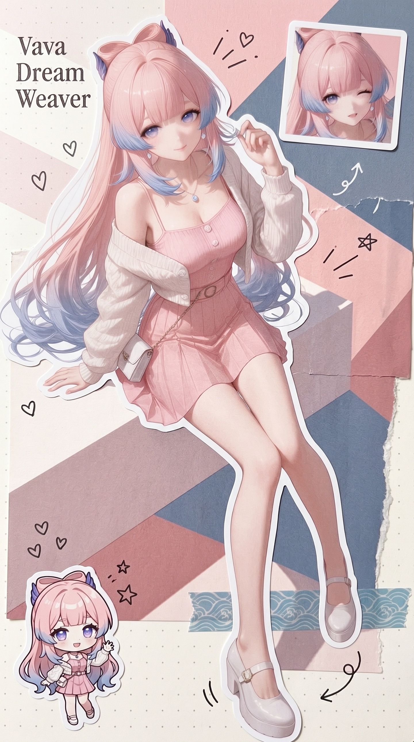原神 刻晴 丝柯克 仆人 二次元游戏 同人二创 唯美,第1张