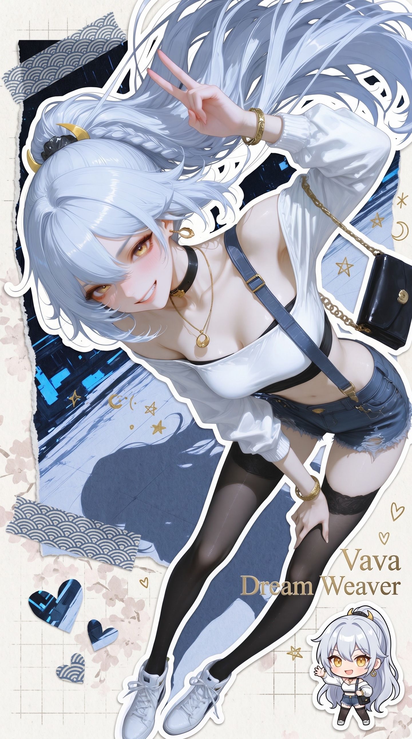 原神 刻晴 丝柯克 仆人 二次元游戏 同人二创 唯美,第4张