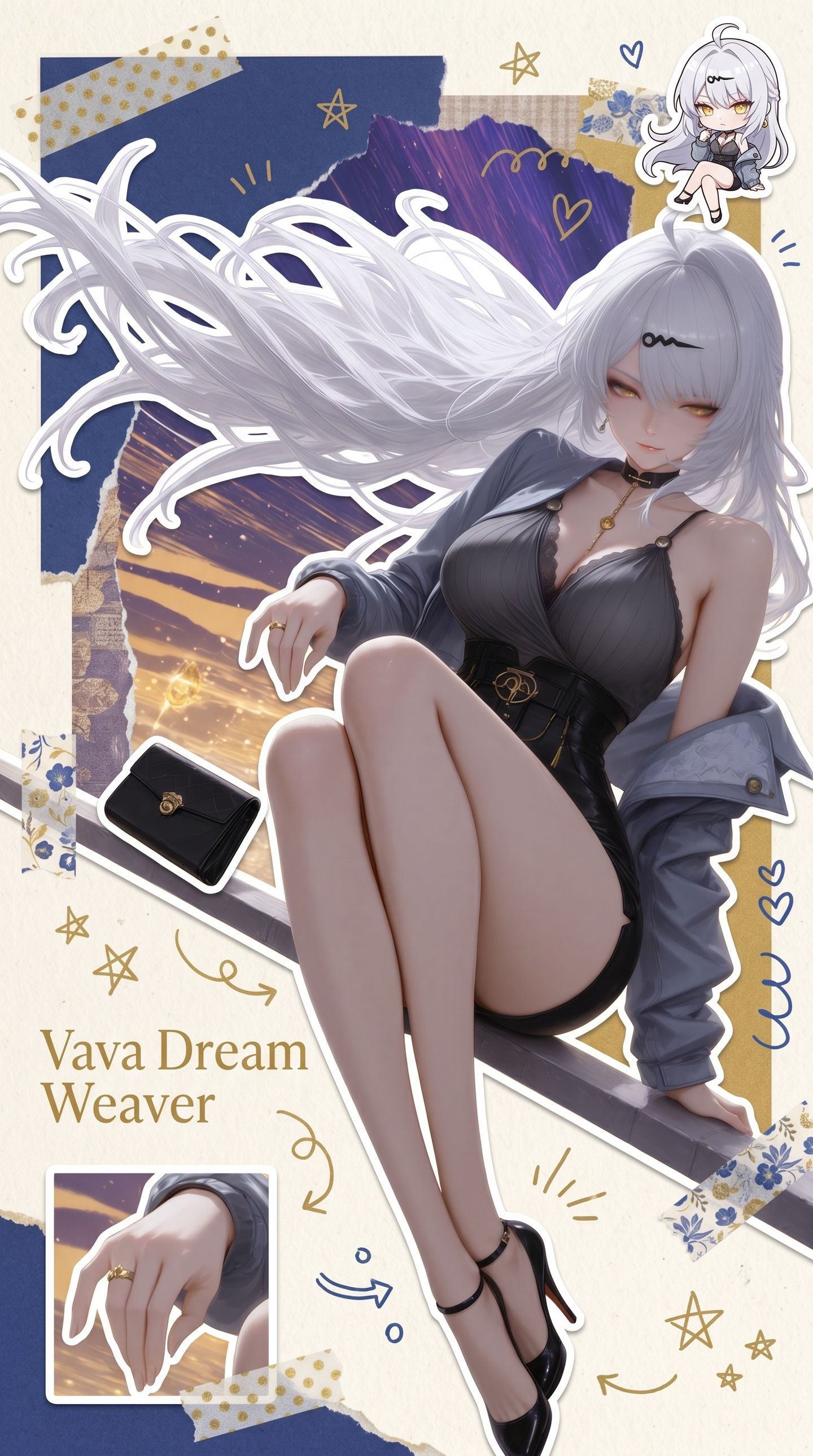 希希芙 仪玄 绝区零 二次元游戏美女 御姐大长腿,第1张