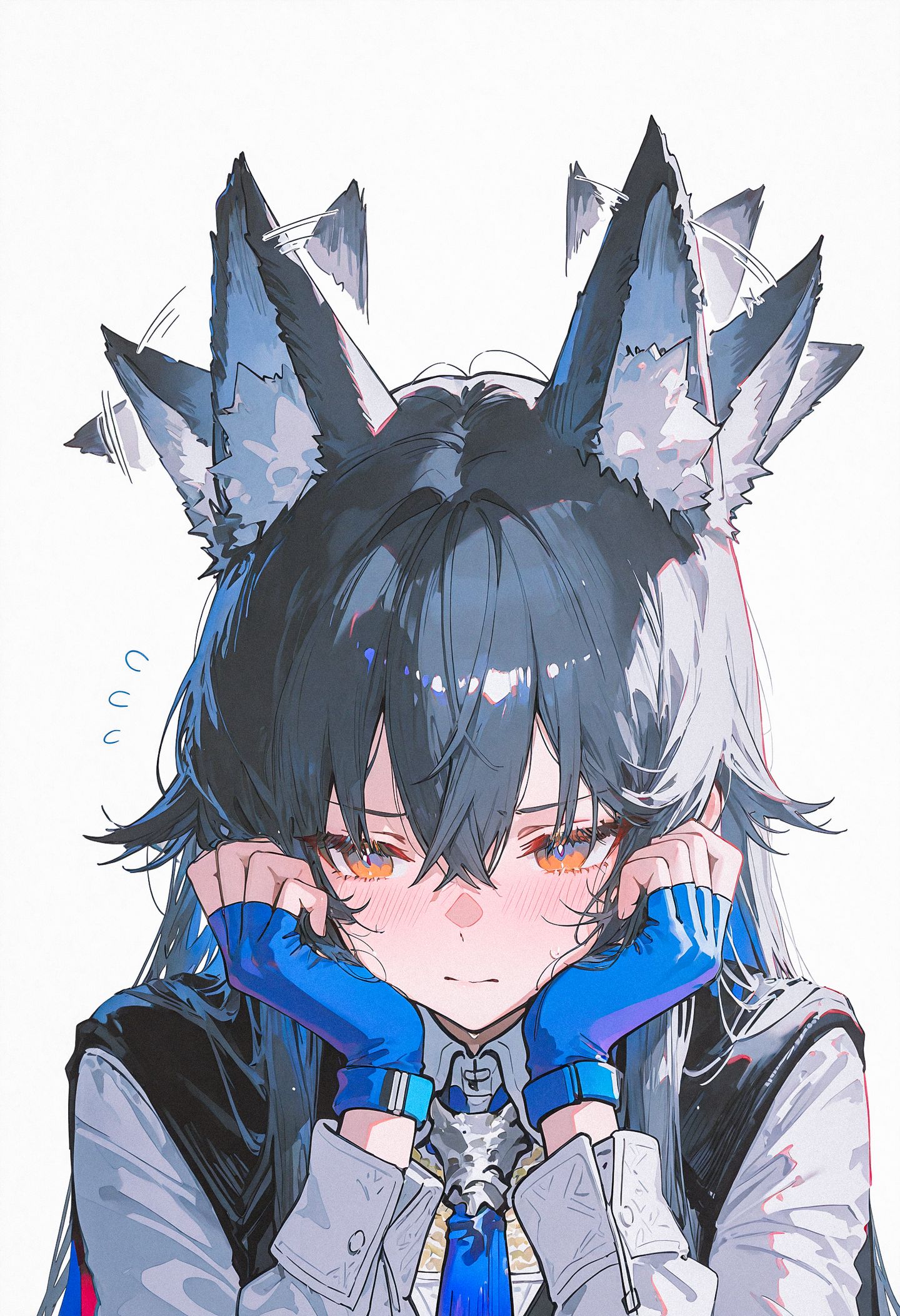 明日方舟 德克萨斯 阿米娅 凯尔希 林雨霞 二次元游戏少女美图,第3张