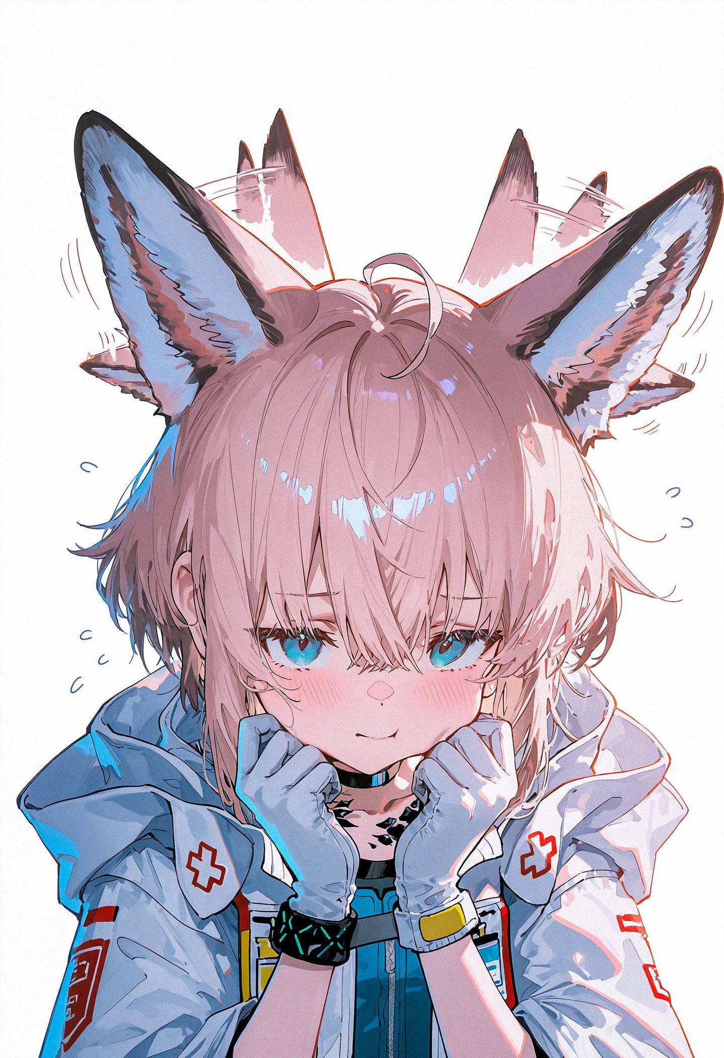明日方舟 德克萨斯 阿米娅 凯尔希 林雨霞 二次元游戏少女美图,第4张