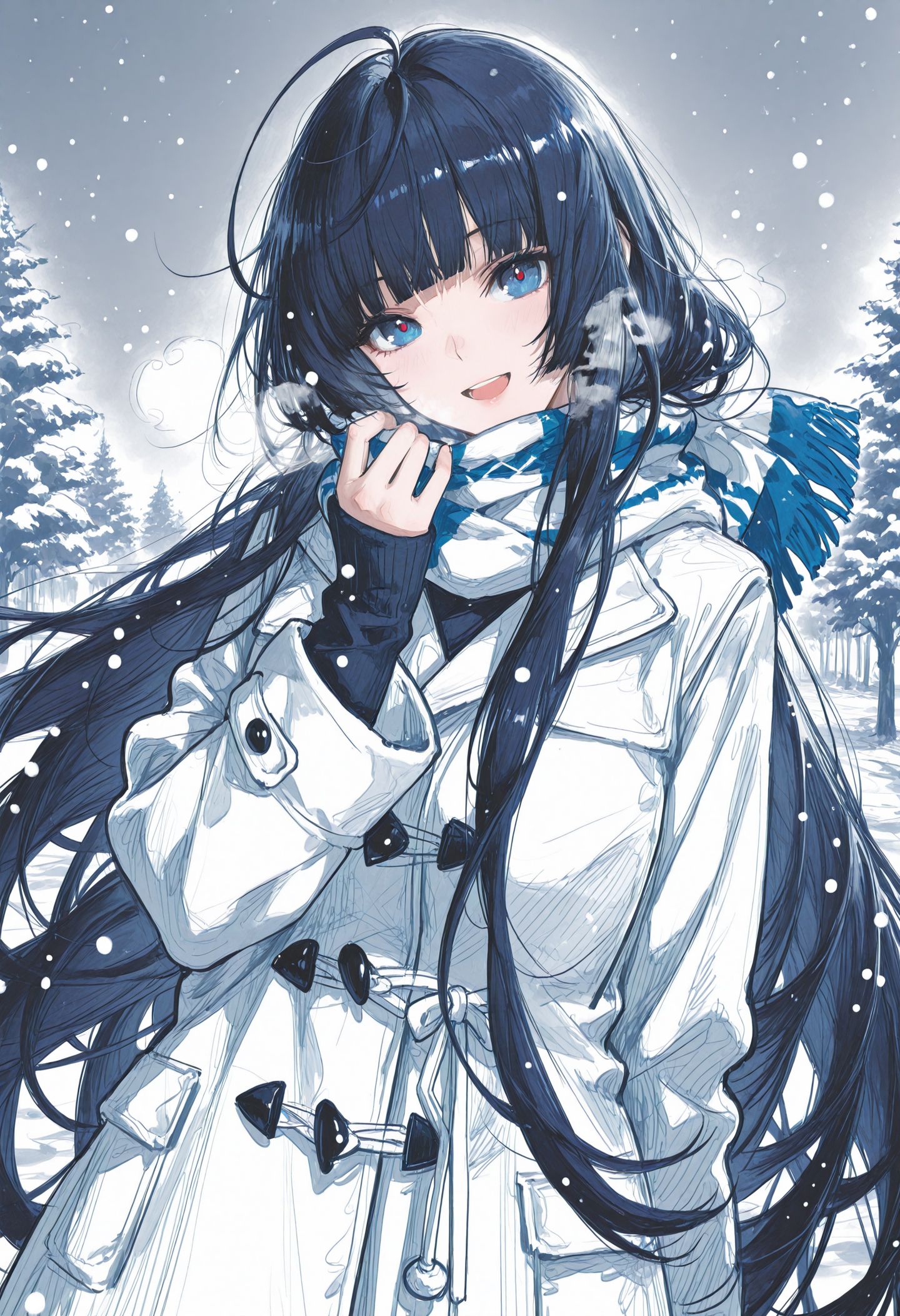 双马尾加傲娇，综合评价为夯。二次元斗破苍穹漫画版 萧薰儿 纳兰嫣然 云韵 超清,第2张