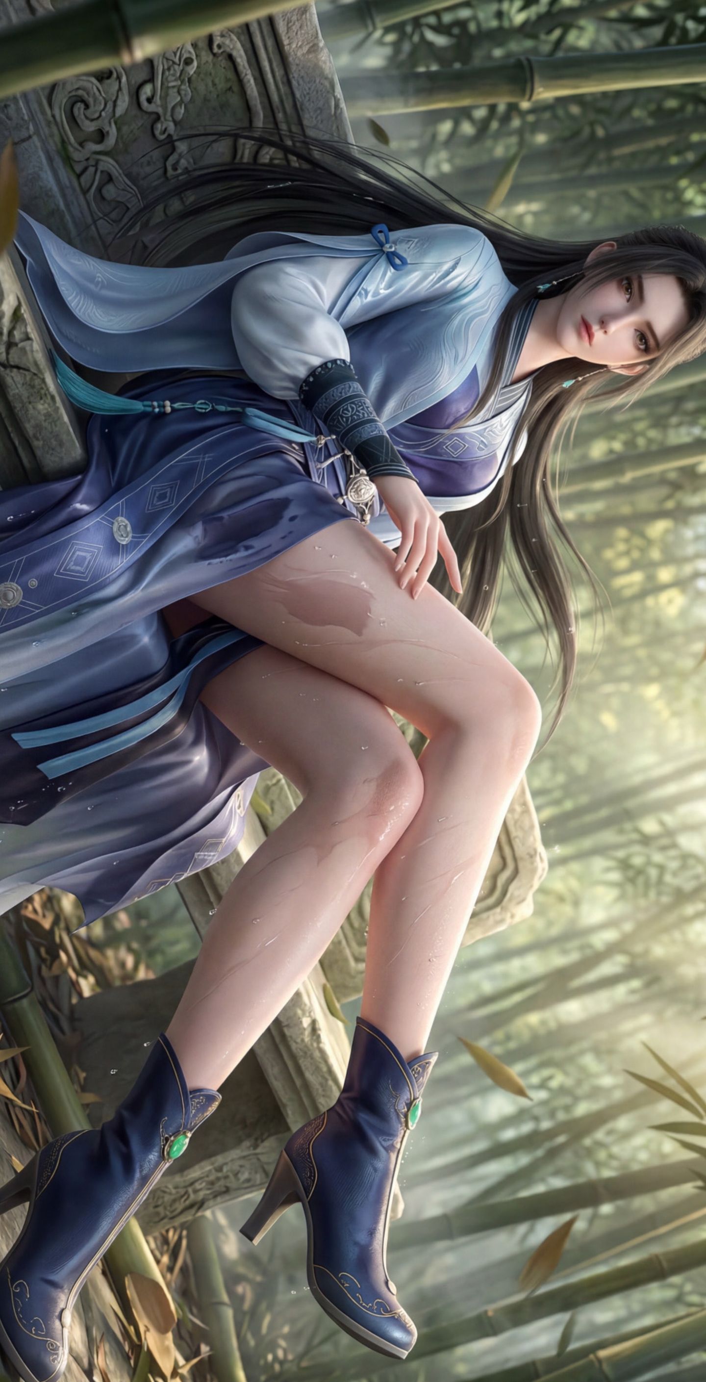宁姚 剑气藏风骨 一剑揽山河 女剑仙 动漫剑来 国漫女神 国风美学,第3张