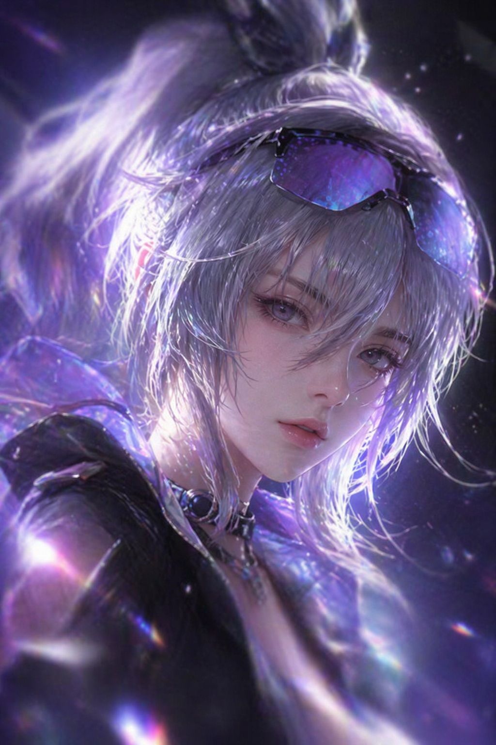 ai创作 银狼 卡芙卡 二次元游戏,第2张