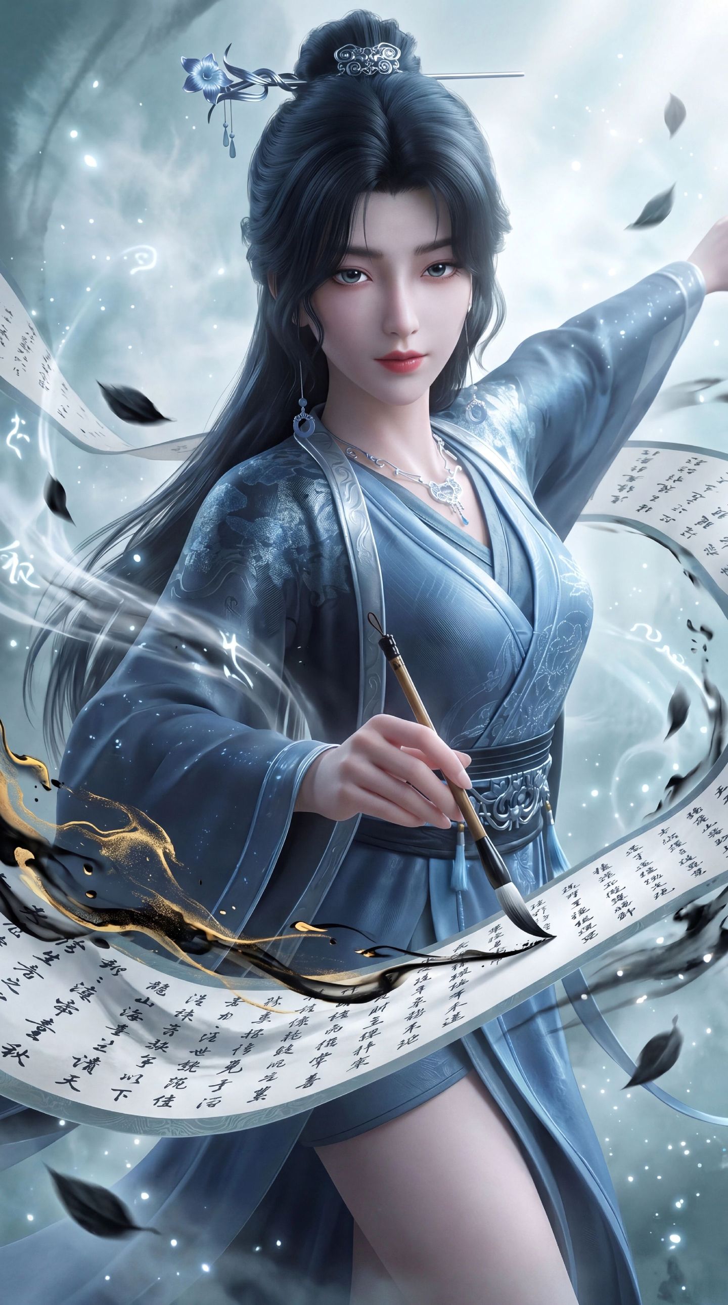 动漫动画剑来—长春宫太上长老 国漫美图 超高清壁纸 手机锁屏,第2张