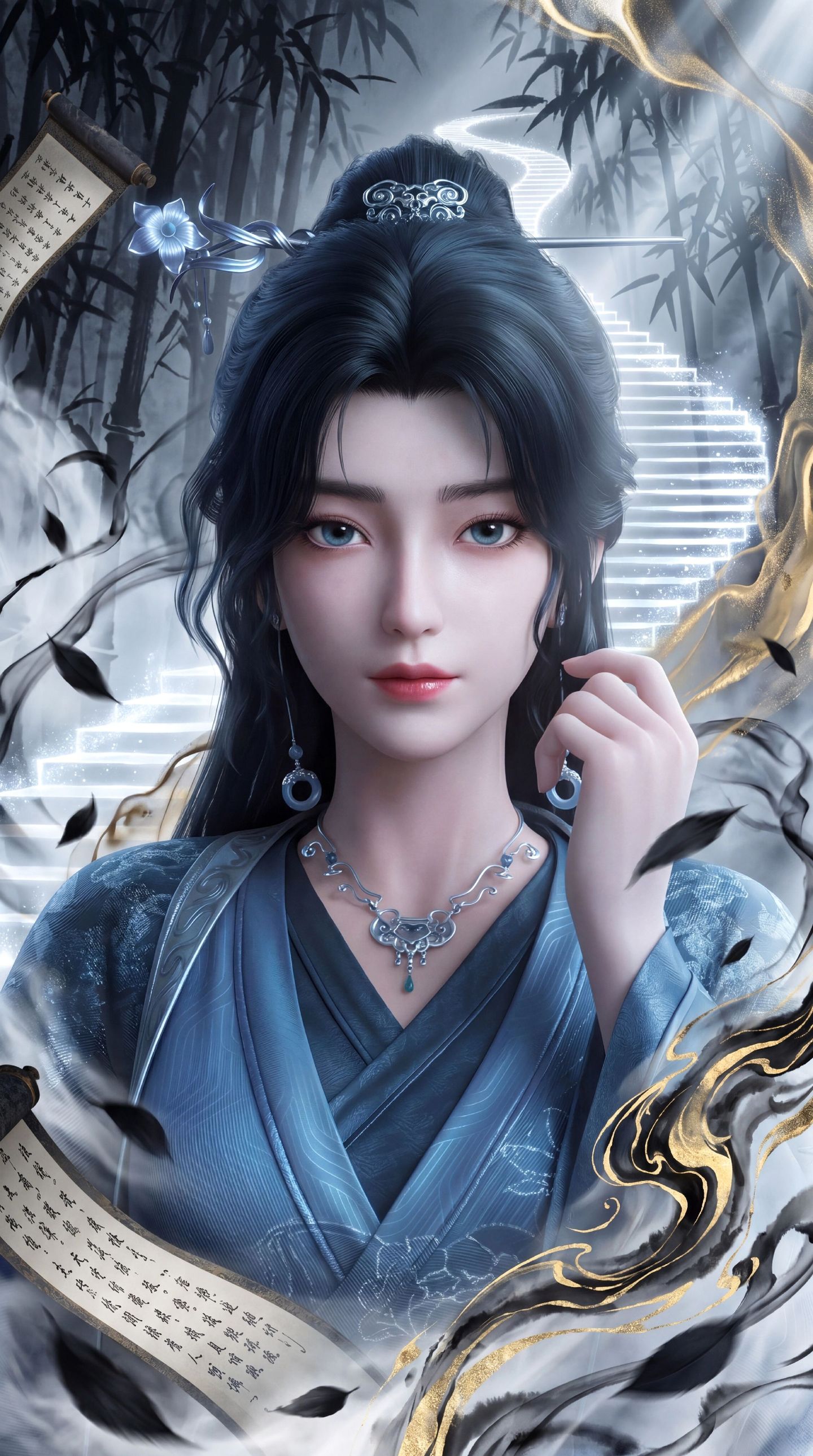 动漫动画剑来—长春宫太上长老 国漫美图 超高清壁纸 手机锁屏,第3张