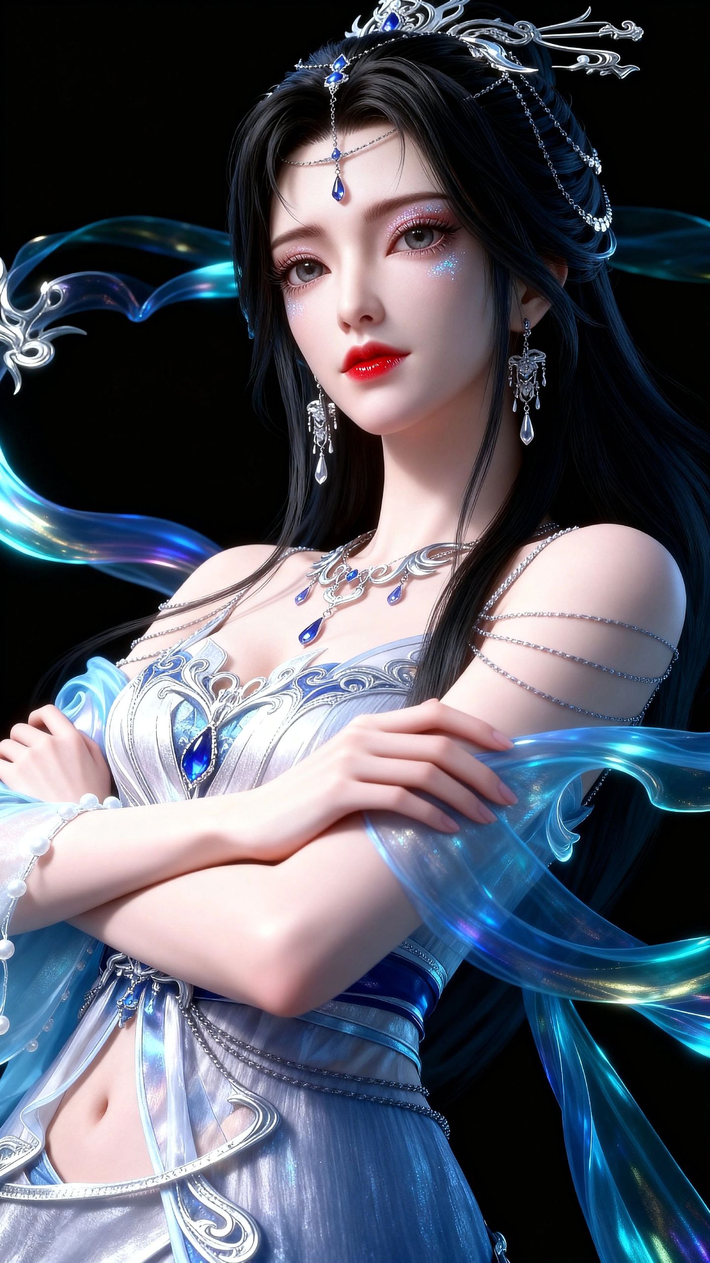 完美世界五周年，角色们都换新衣啦 清漪 动漫女主 3D国漫,第1张