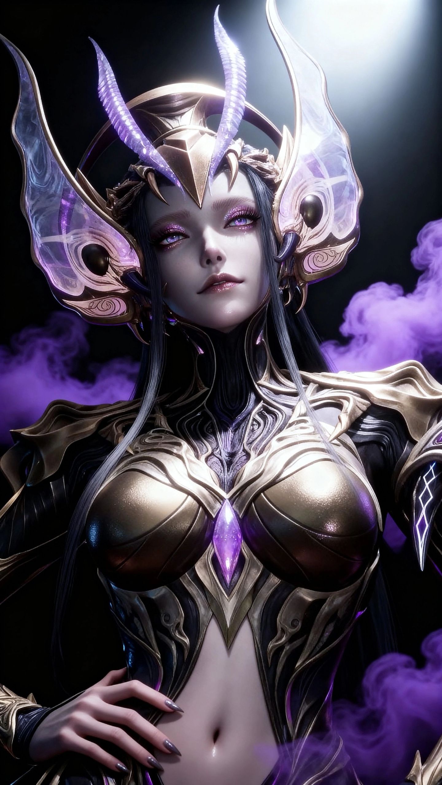 吞噬星空剧场版 决战原始星 虫族女皇 超高清美图 国漫美女 玄机动漫人物建模挺魅惑的,第2张