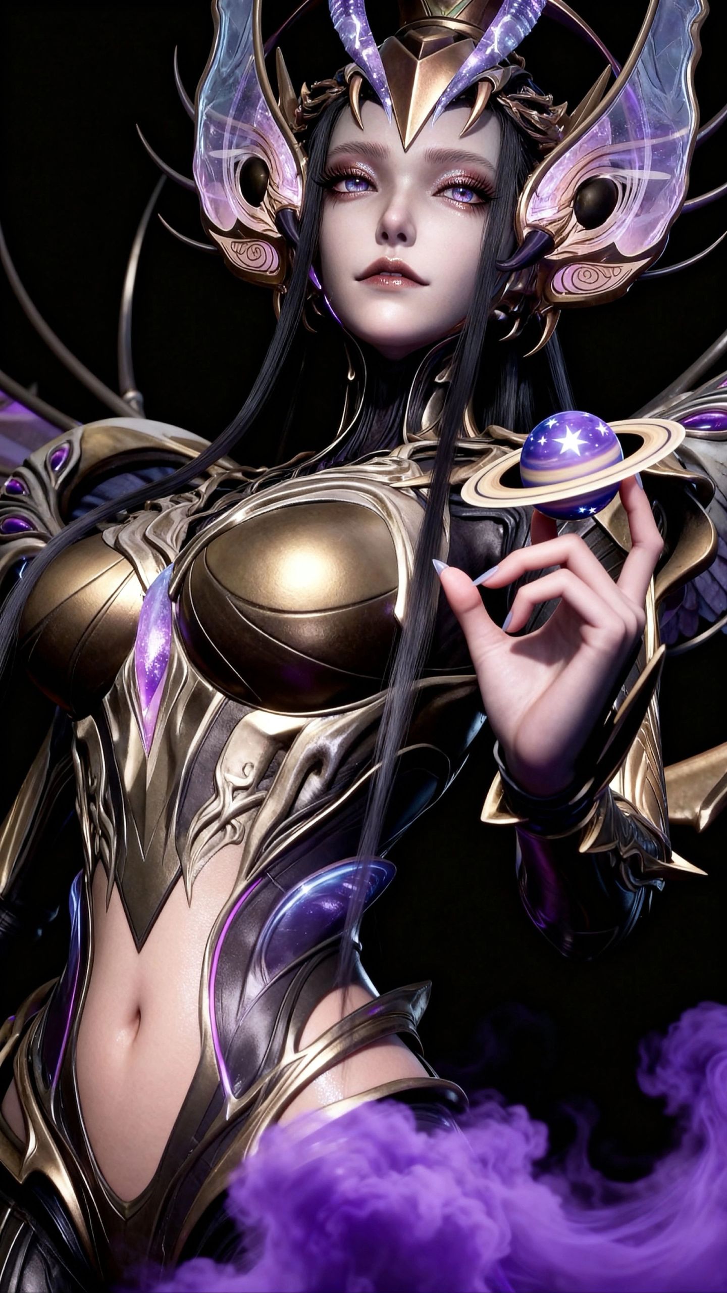 吞噬星空剧场版 决战原始星 虫族女皇 超高清美图 国漫美女 玄机动漫人物建模挺魅惑的,第3张