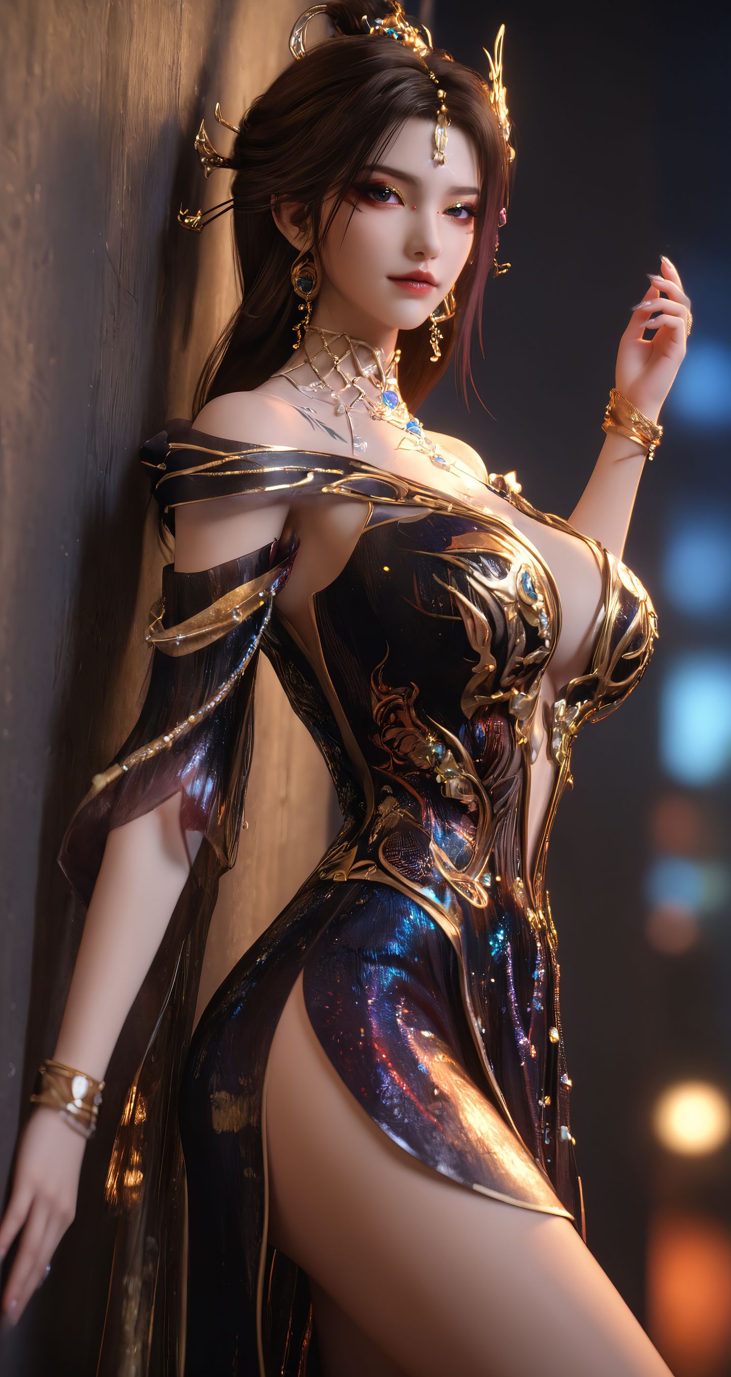 古佩儿 国漫美女 动漫女神 大长腿性感御姐 超高清手机壁纸,第3张