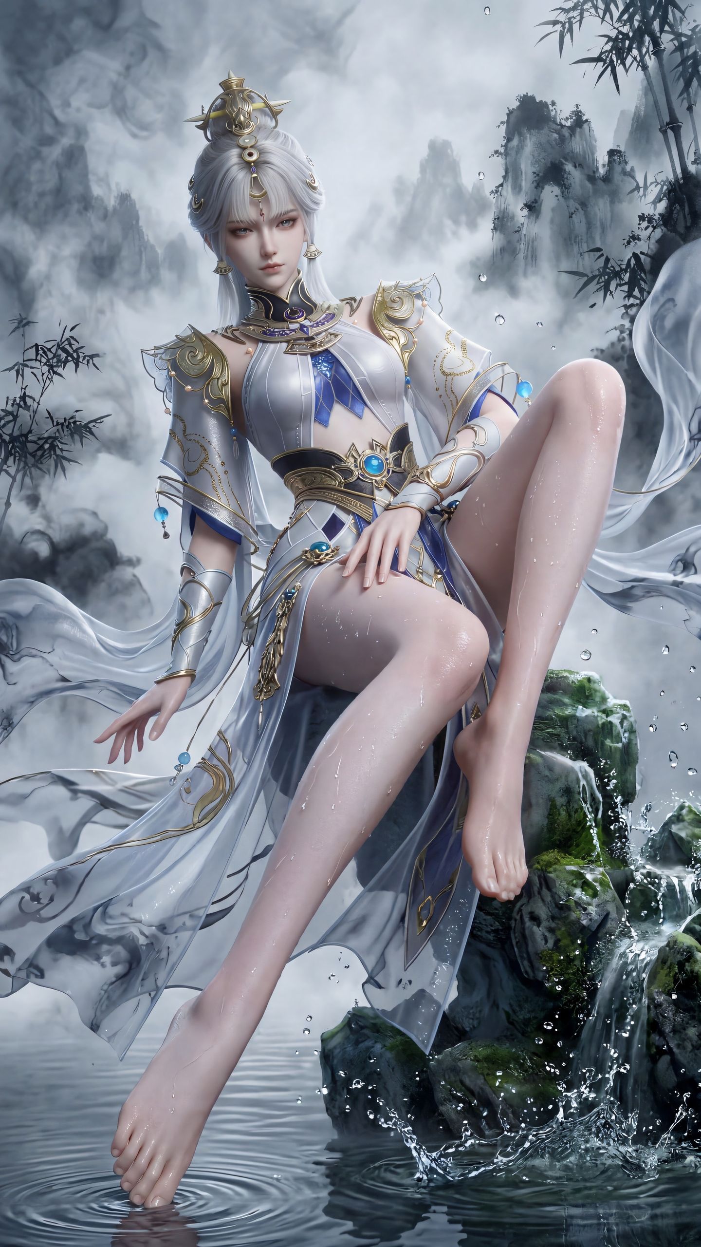 永劫无间甘璇 CG美女 游戏女神 国风美学 超高清 美腿大长腿,第1张