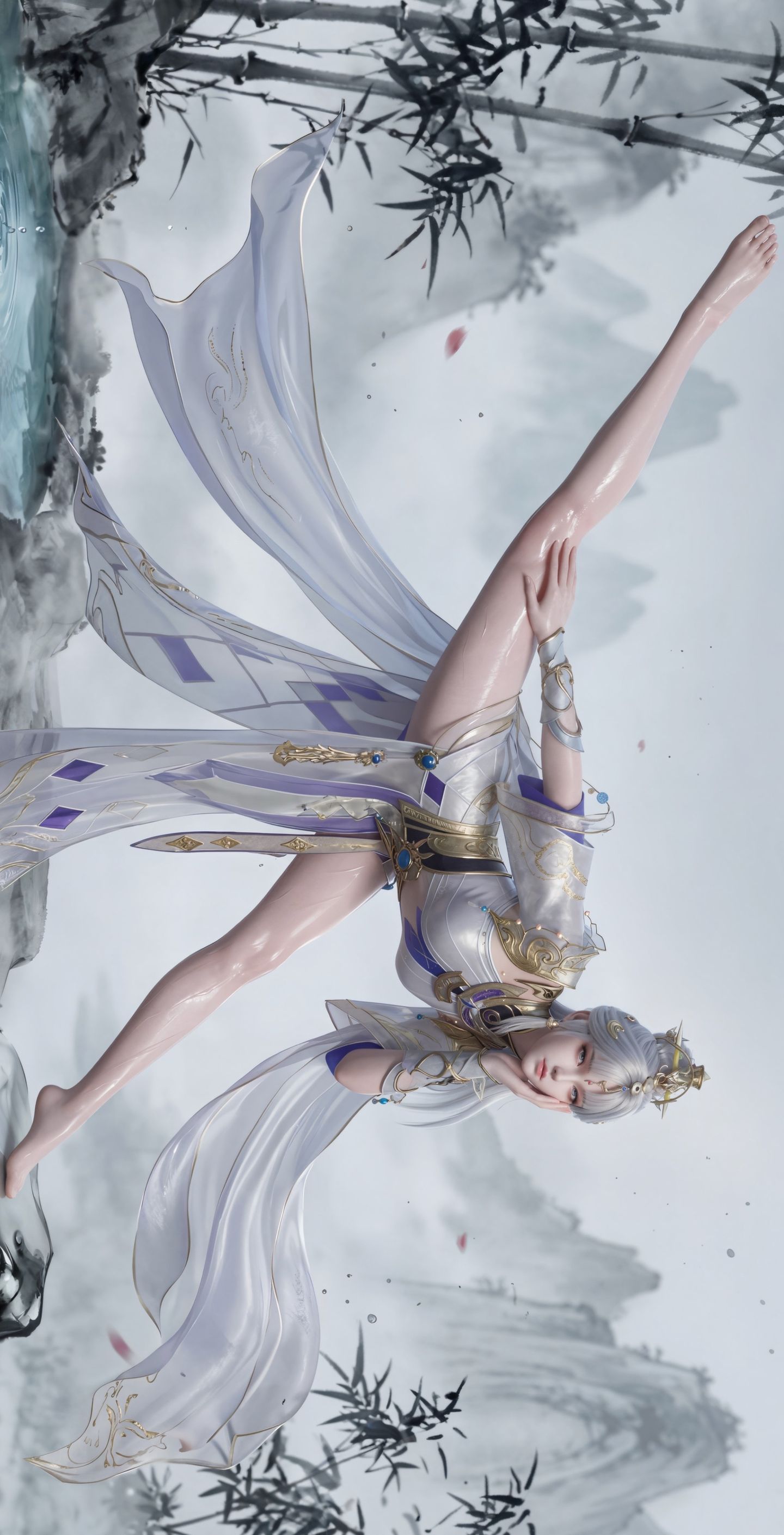 永劫无间甘璇 CG美女 游戏女神 国风美学 超高清 美腿大长腿,第3张