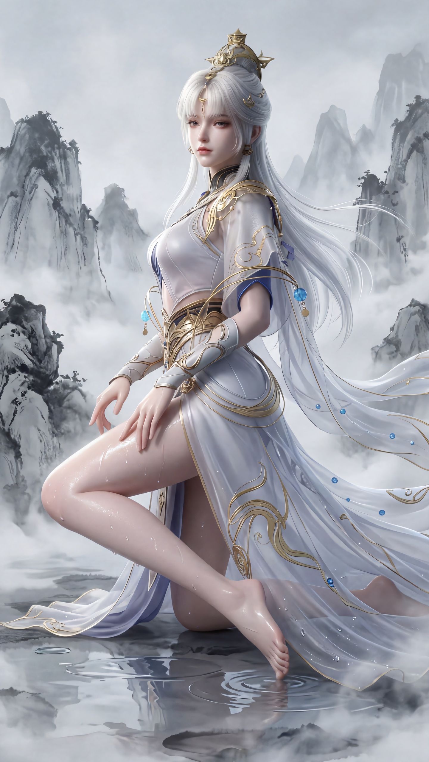 永劫无间甘璇 CG美女 游戏女神 国风美学 超高清 美腿大长腿,第4张