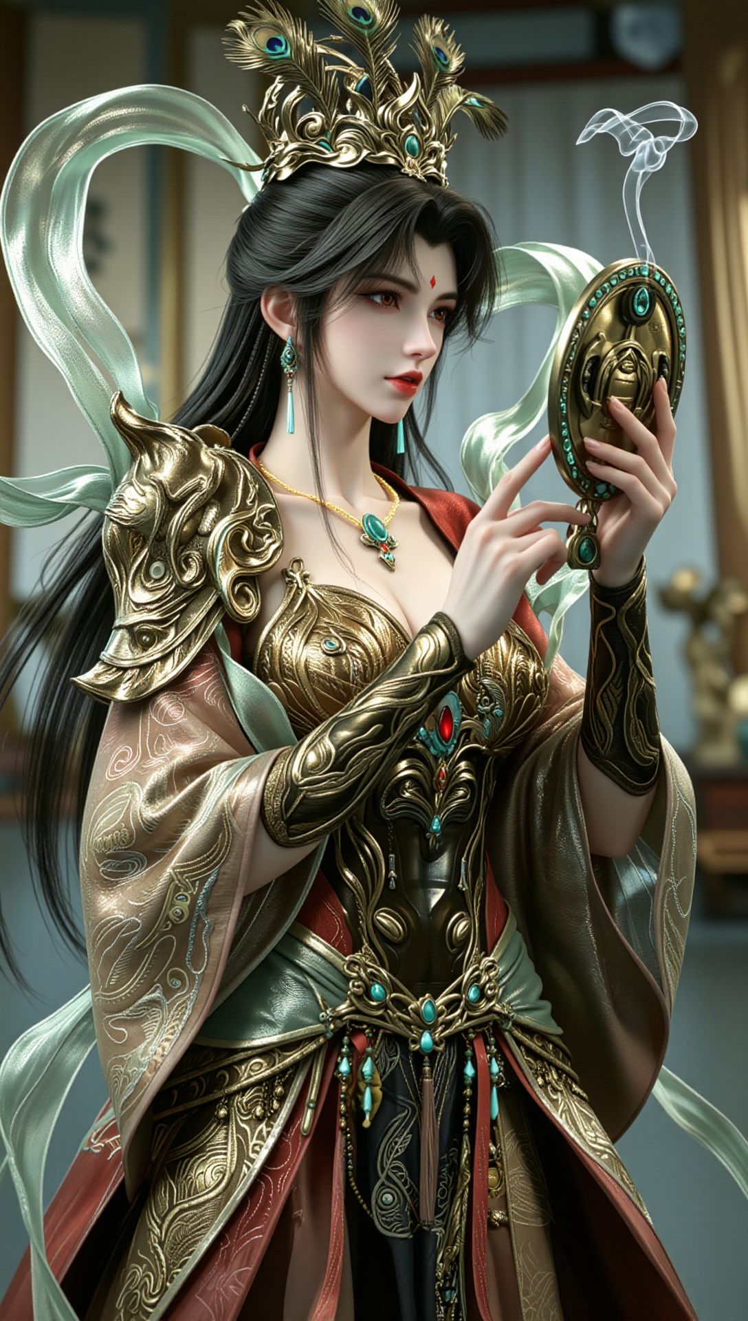 神冥的建模也是很顶的 完美世界 动漫角色 国漫人物 在线美图 免费下载,第5张