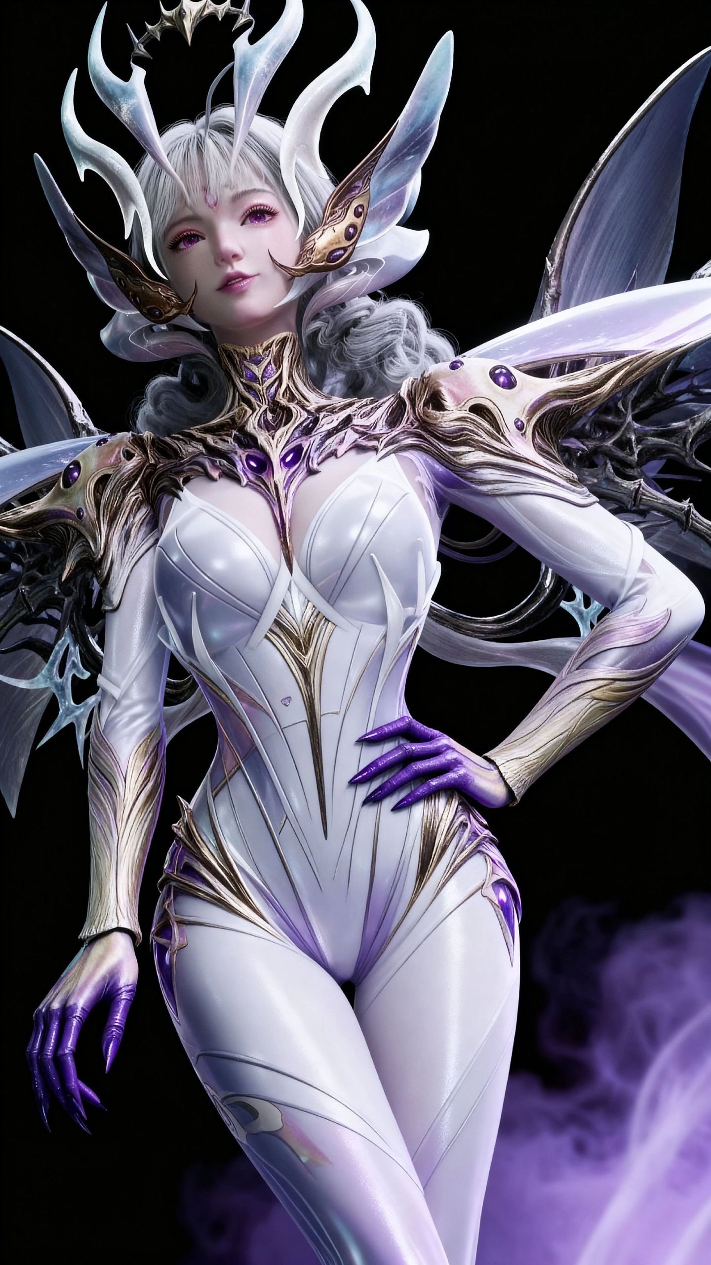 冥莲之主 虫族女皇 决战原始星 吞噬星空剧场版 国漫壁纸 动漫美女,第1张