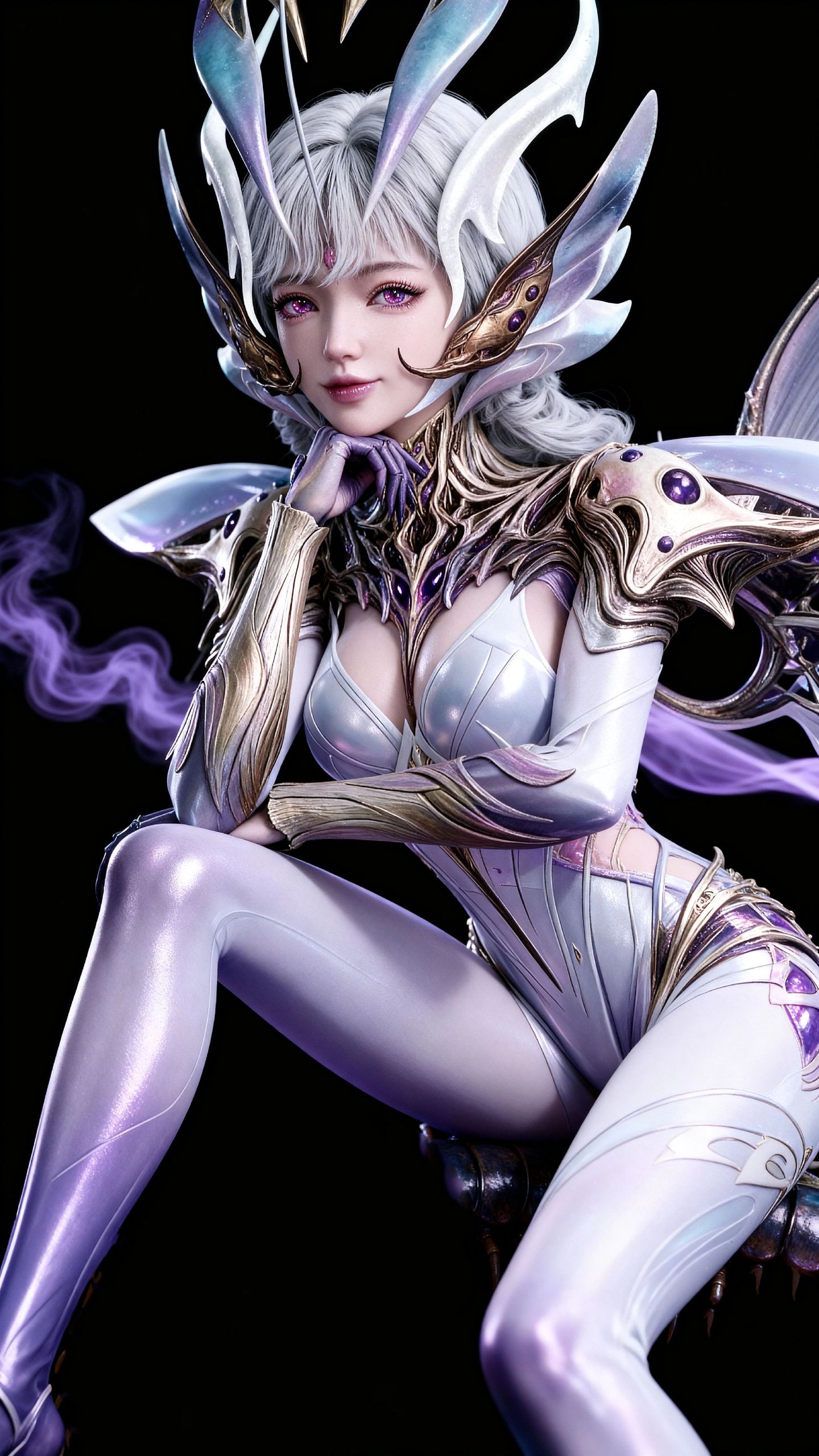 冥莲之主 虫族女皇 决战原始星 吞噬星空剧场版 国漫壁纸 动漫美女,第2张
