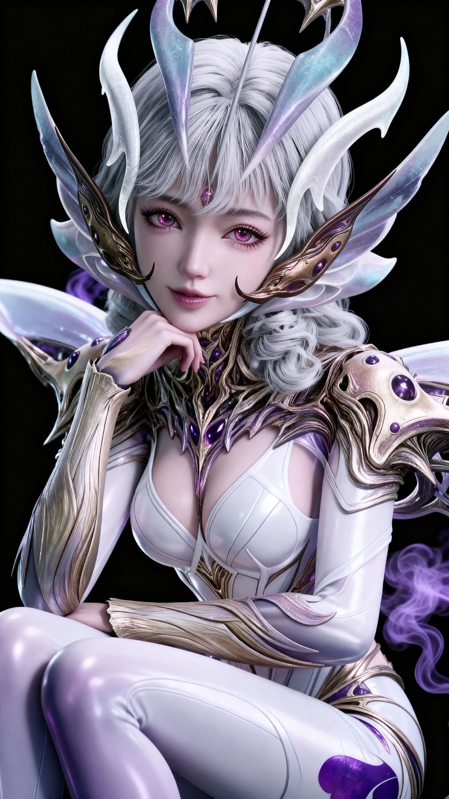 冥莲之主 虫族女皇 决战原始星 吞噬星空剧场版 国漫壁纸 动漫美女,第4张