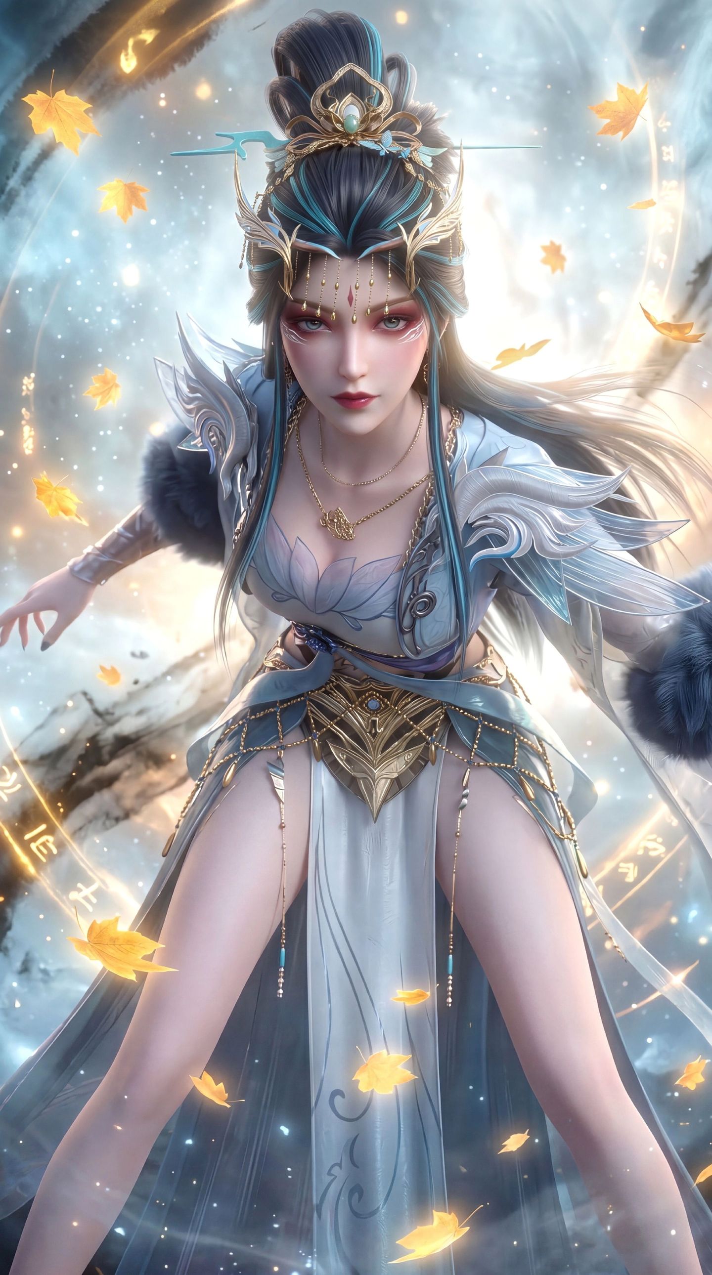 国漫壁纸 百炼成神 殷稚 动漫女神 动画动漫图片免费在线下载,第3张