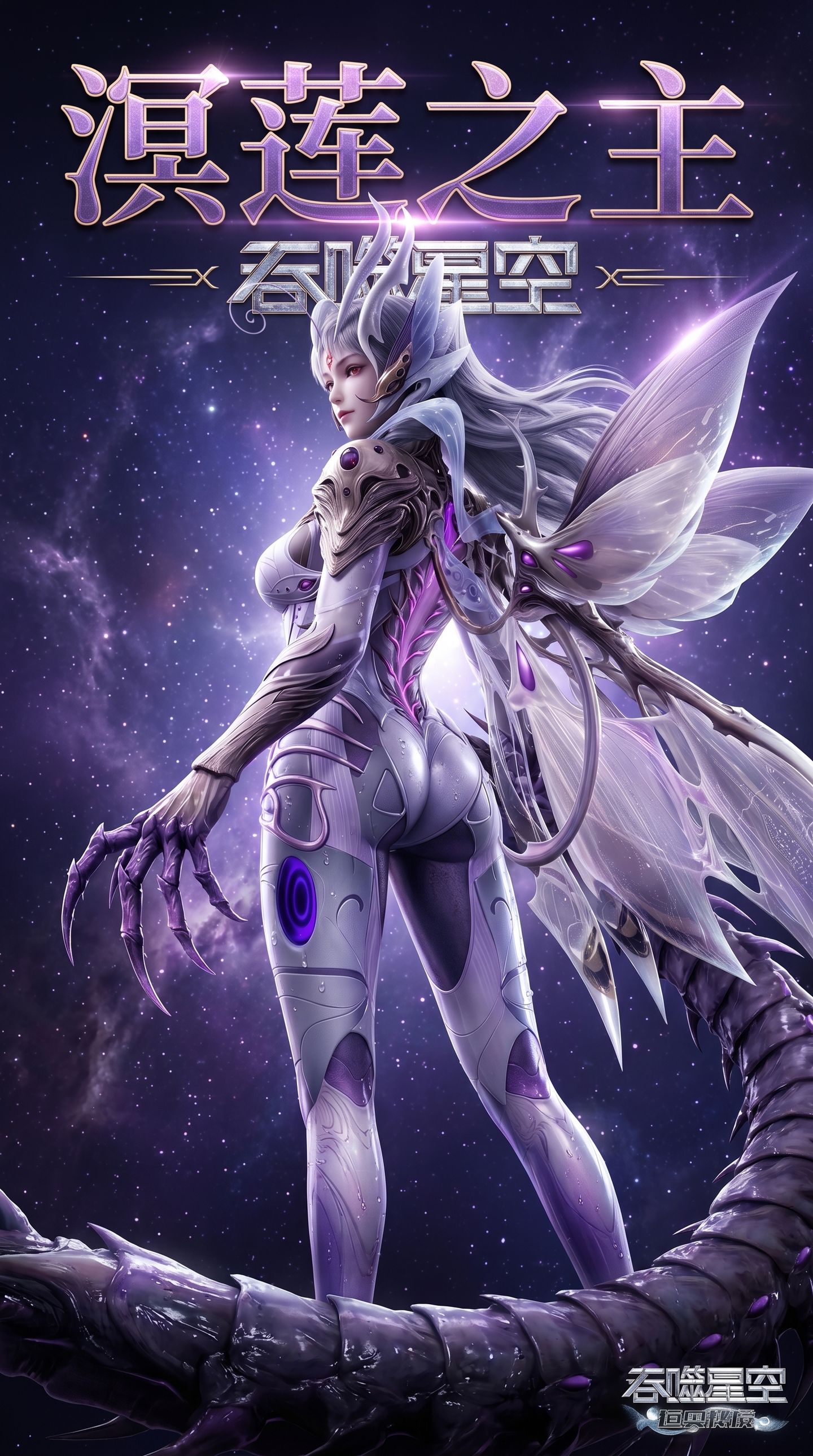 动漫国漫美女 吞噬星空 溟莲之主 海报版 萝莉建模 可爱俏皮 性感角色 超高清,第3张
