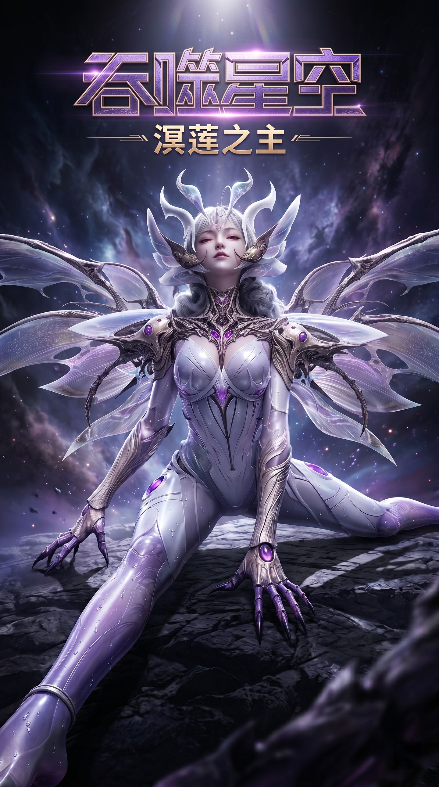 动漫国漫美女 吞噬星空 溟莲之主 海报版 萝莉建模 可爱俏皮 性感角色 超高清,第5张