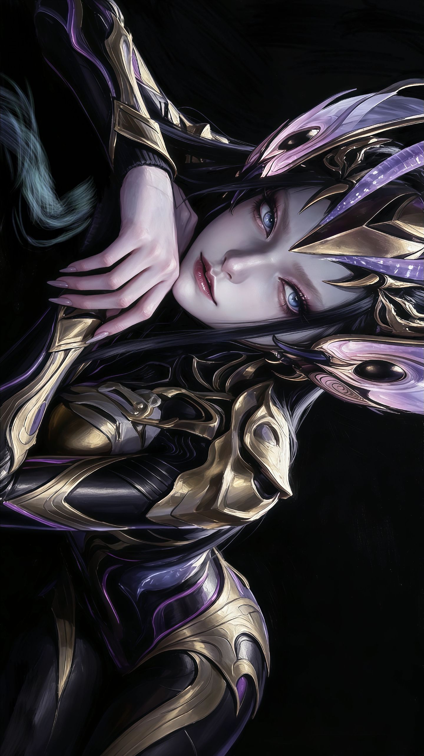 国漫壁纸 动漫反派 虫族女皇 ai创作 插画壁纸 吞噬星空 超高清,第1张