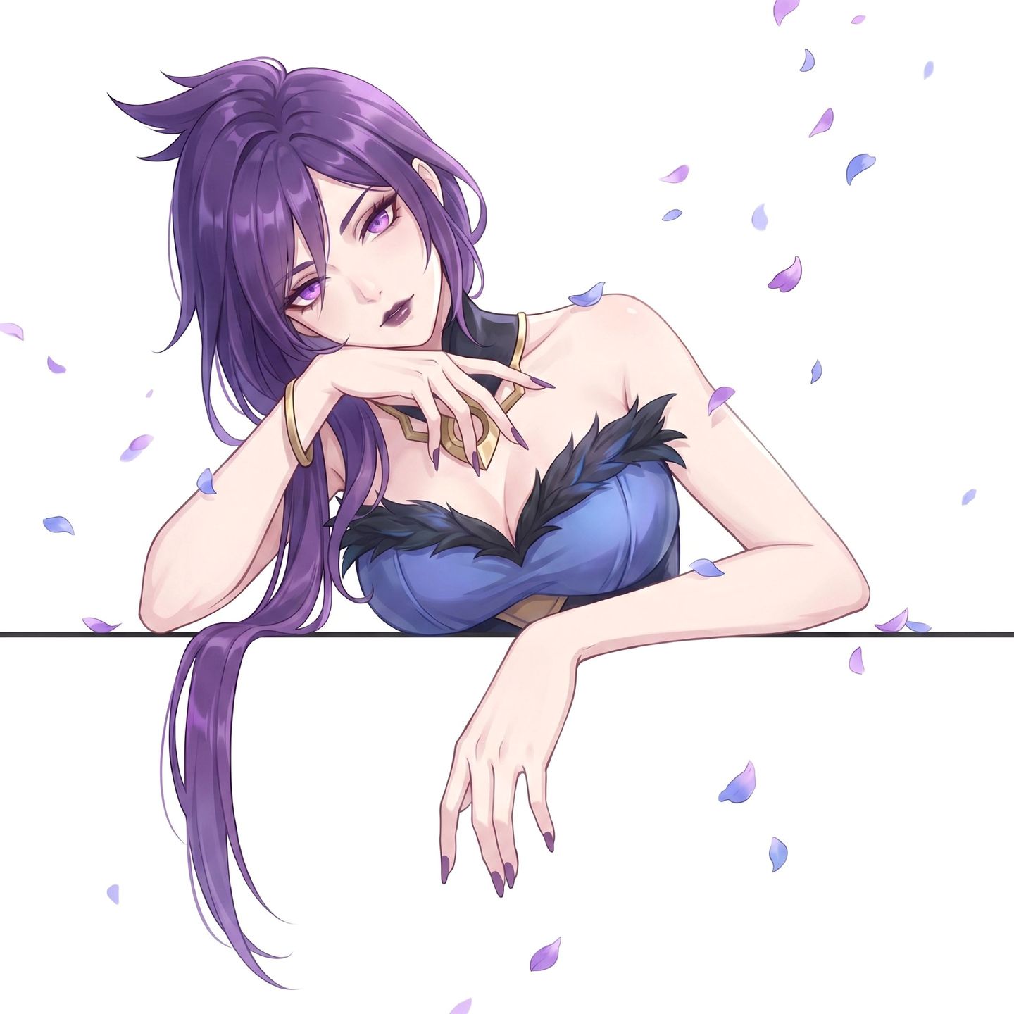 选择你的本命 英雄联盟 云顶之弈 小小格温 灵魂莲华 二次元风格,第6张