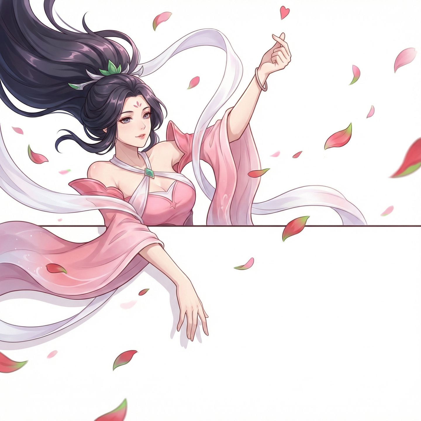 选择你的本命 英雄联盟 云顶之弈 小小格温 灵魂莲华 二次元风格,第10张