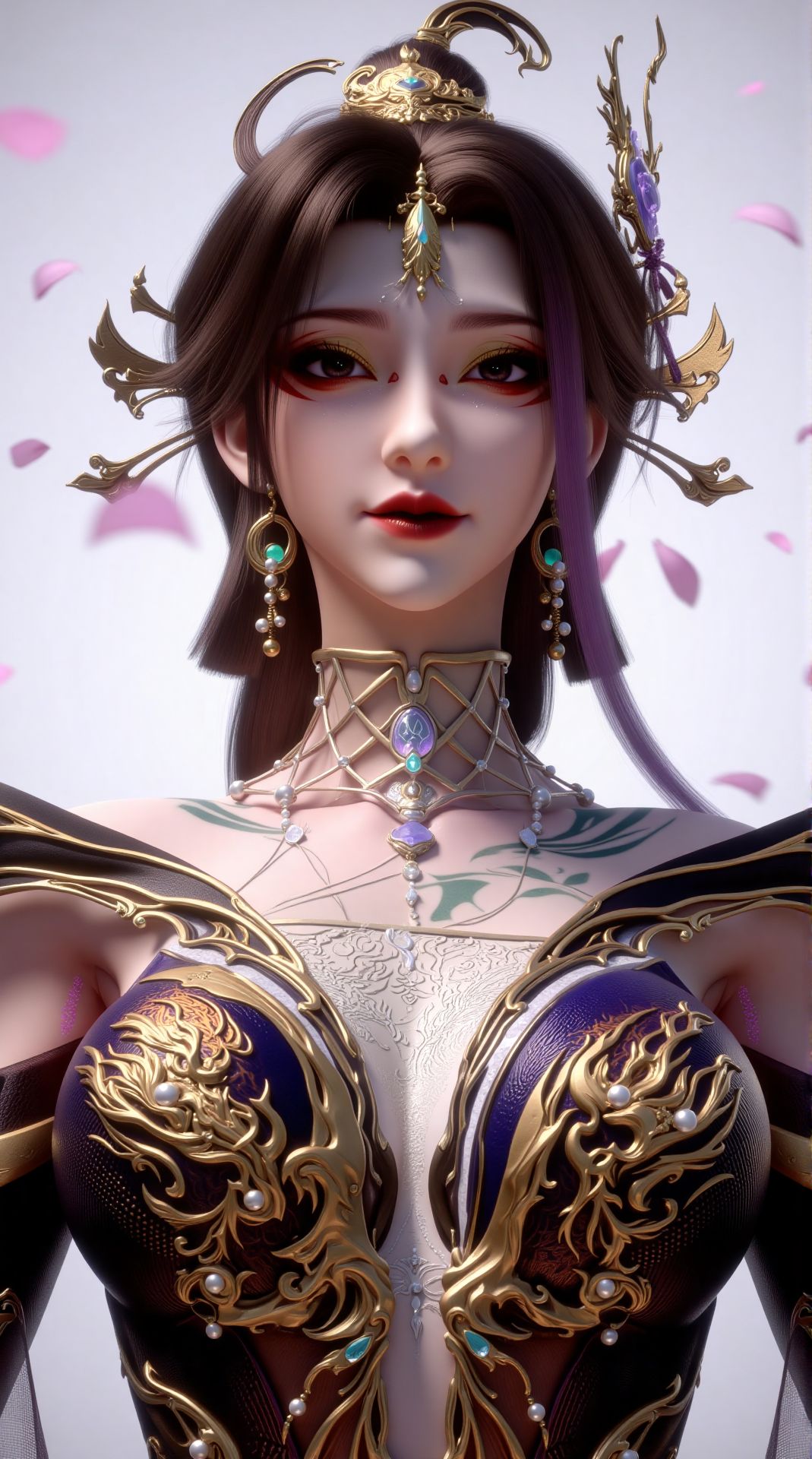 动漫人物角色 百炼成神 古佩儿 手机竖屏壁纸 背景图片 大长腿,第4张