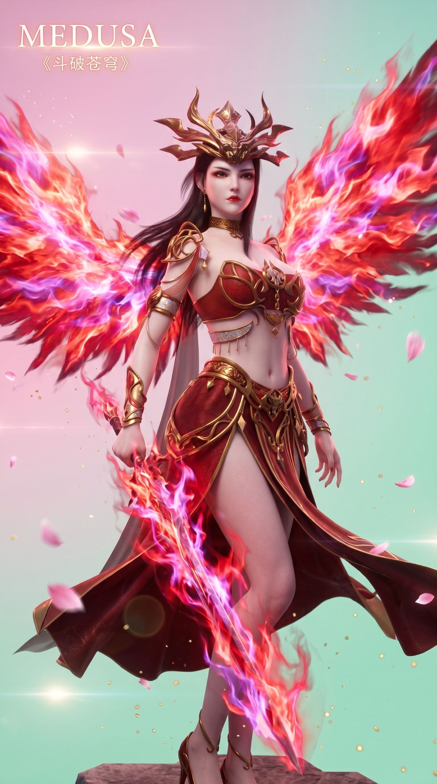 国漫女神角色 斗破苍穹年番 美杜莎 性感美女 动漫女主,第2张