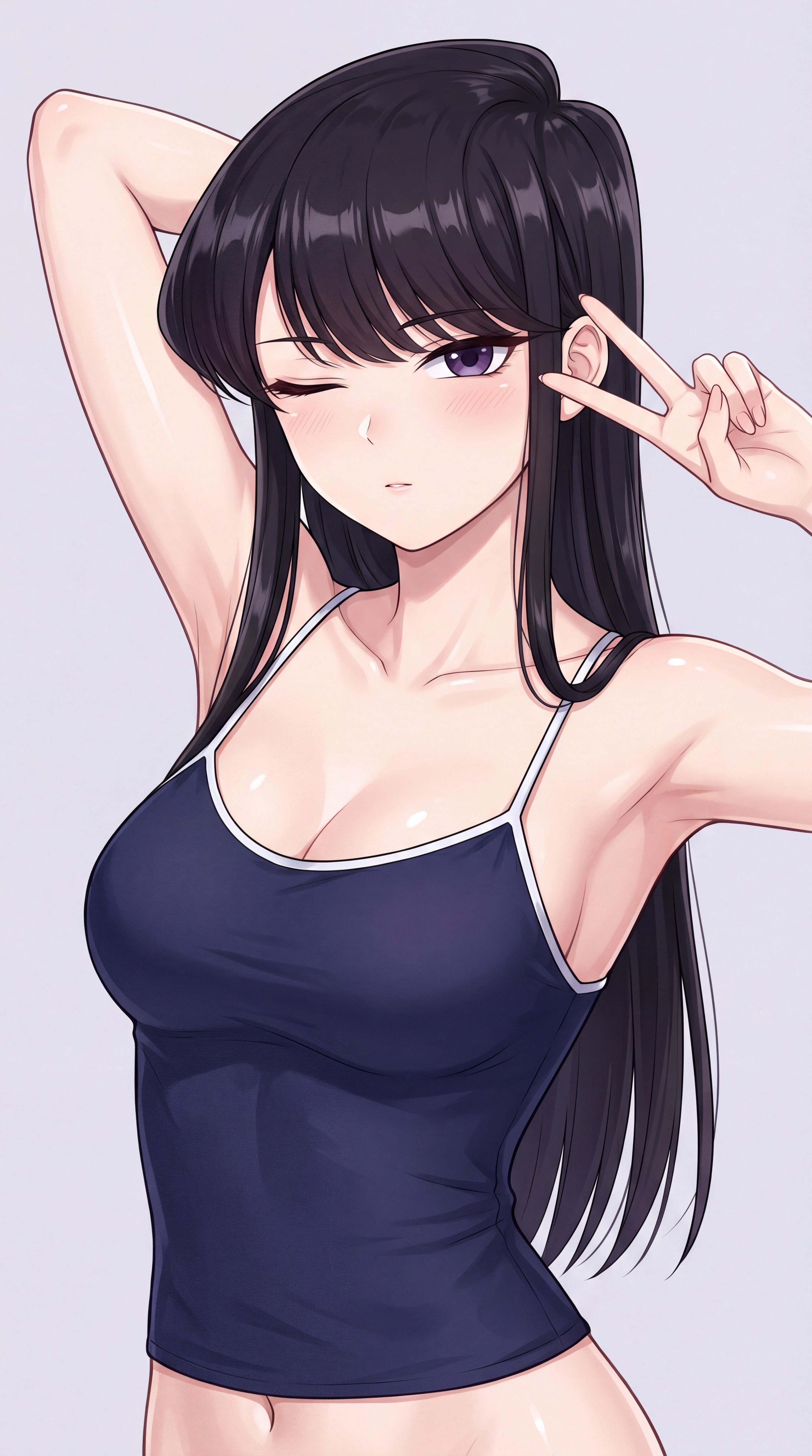 4K超高清壁纸 二次元美女 动漫游戏角色都有 02 蕾赛 喜多川海梦 绯雪 樱岛麻衣,第5张