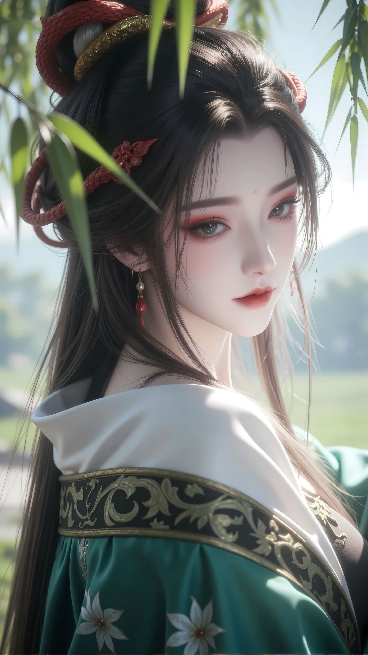 古风美人 国漫御姐 国漫女生 龙骄男 龙娇女 动漫动画牧神记,第4张