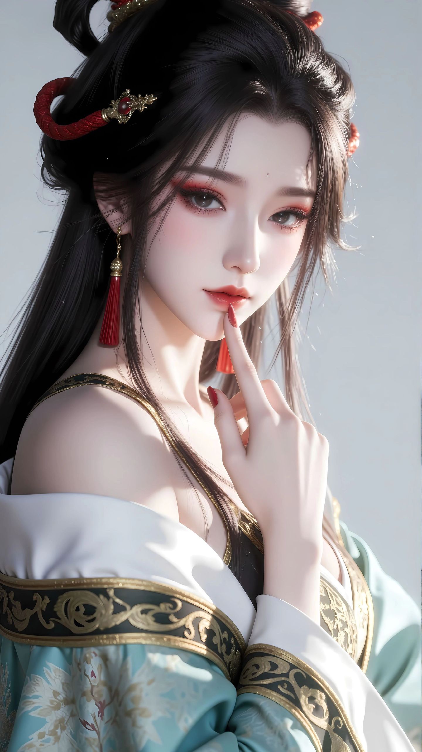 古风美人 国漫御姐 国漫女生 龙骄男 龙娇女 动漫动画牧神记,第5张