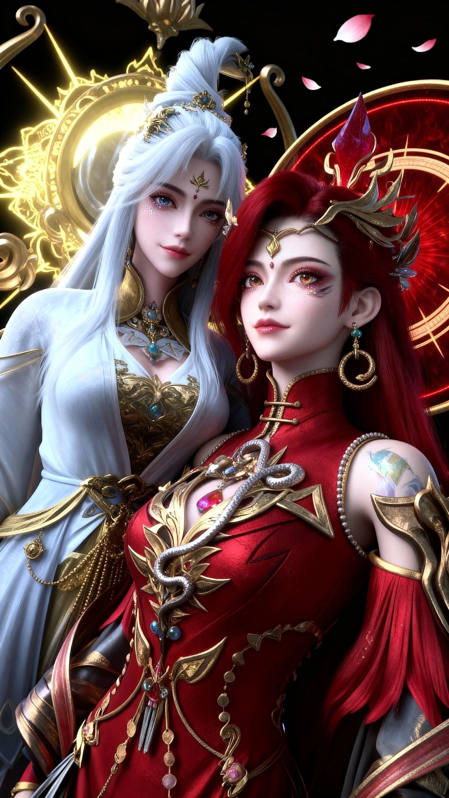 完星辰变第七季 秦羽建 血妖女王 缥缈神王 动漫国漫壁纸,第1张