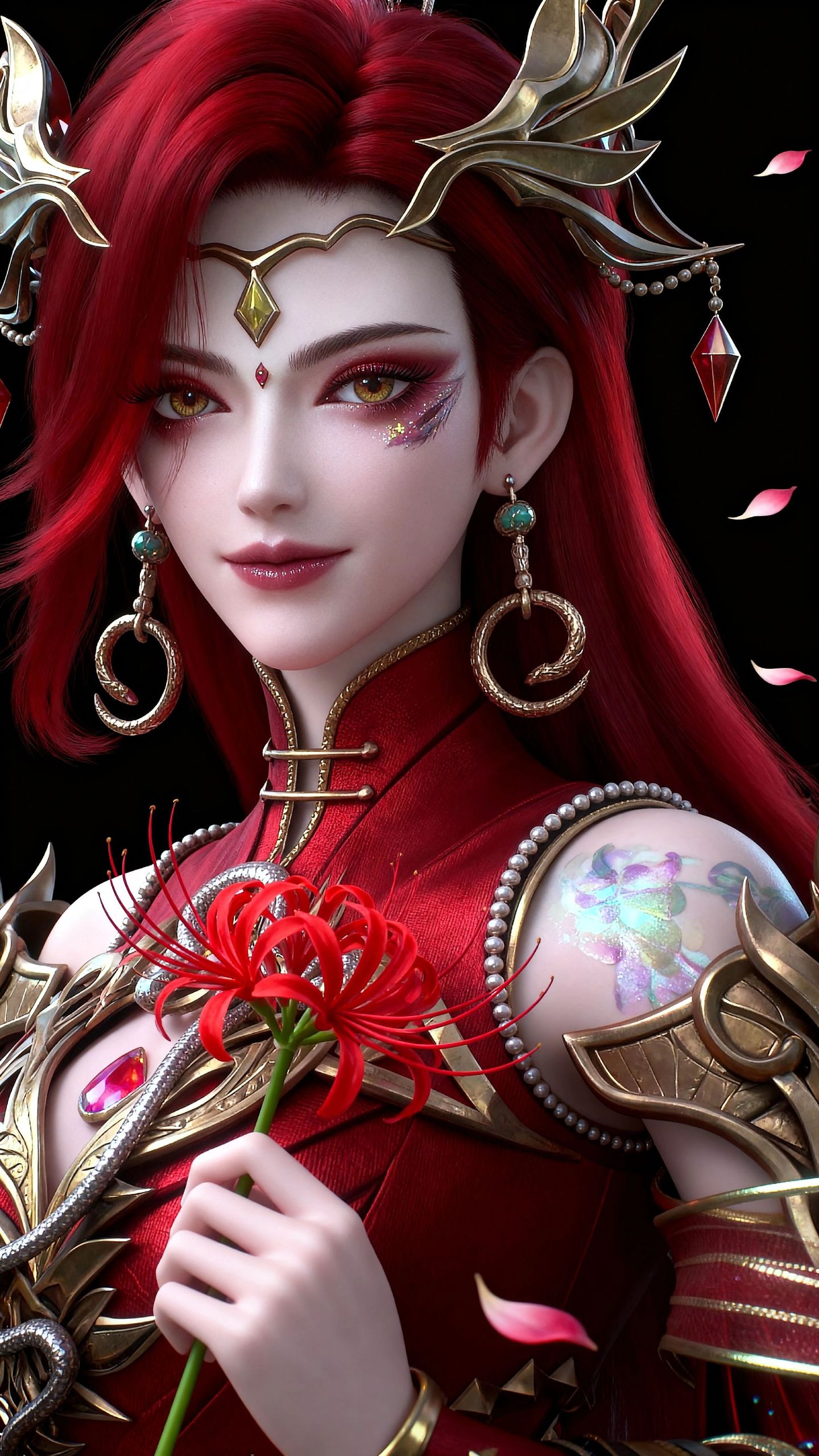 完星辰变第七季 秦羽建 血妖女王 缥缈神王 动漫国漫壁纸,第2张