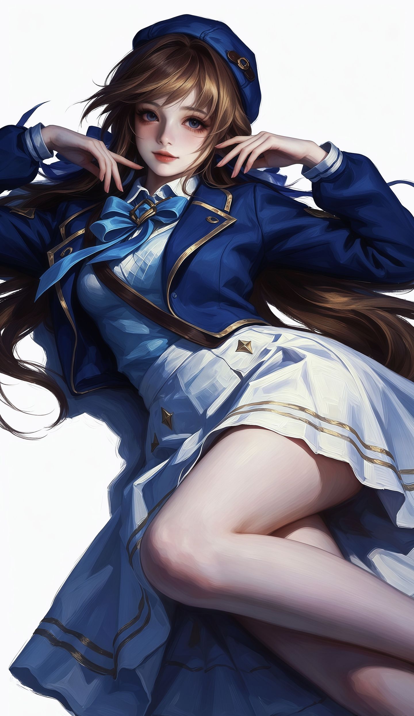 二次元 ai插画壁纸 大乔 王者荣耀 游戏女孩 高清艺术感,第3张
