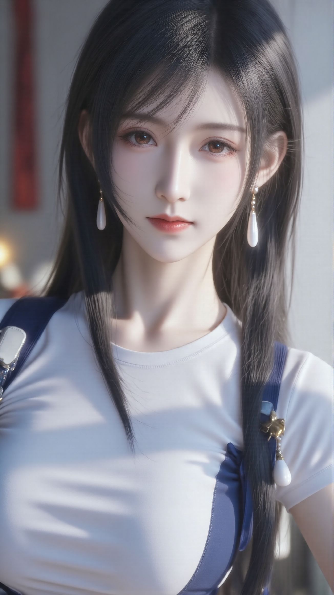 谁让你喜欢姐姐的 完美身材 写实版蒂法 游戏美女 3D区扛把子,第1张