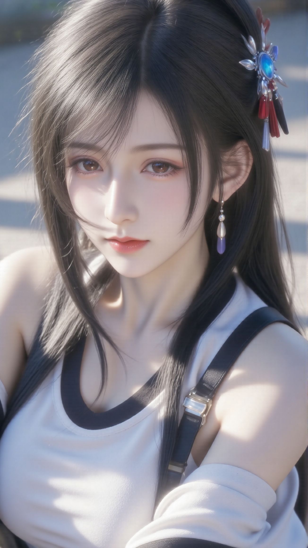 谁让你喜欢姐姐的 完美身材 写实版蒂法 游戏美女 3D区扛把子,第2张