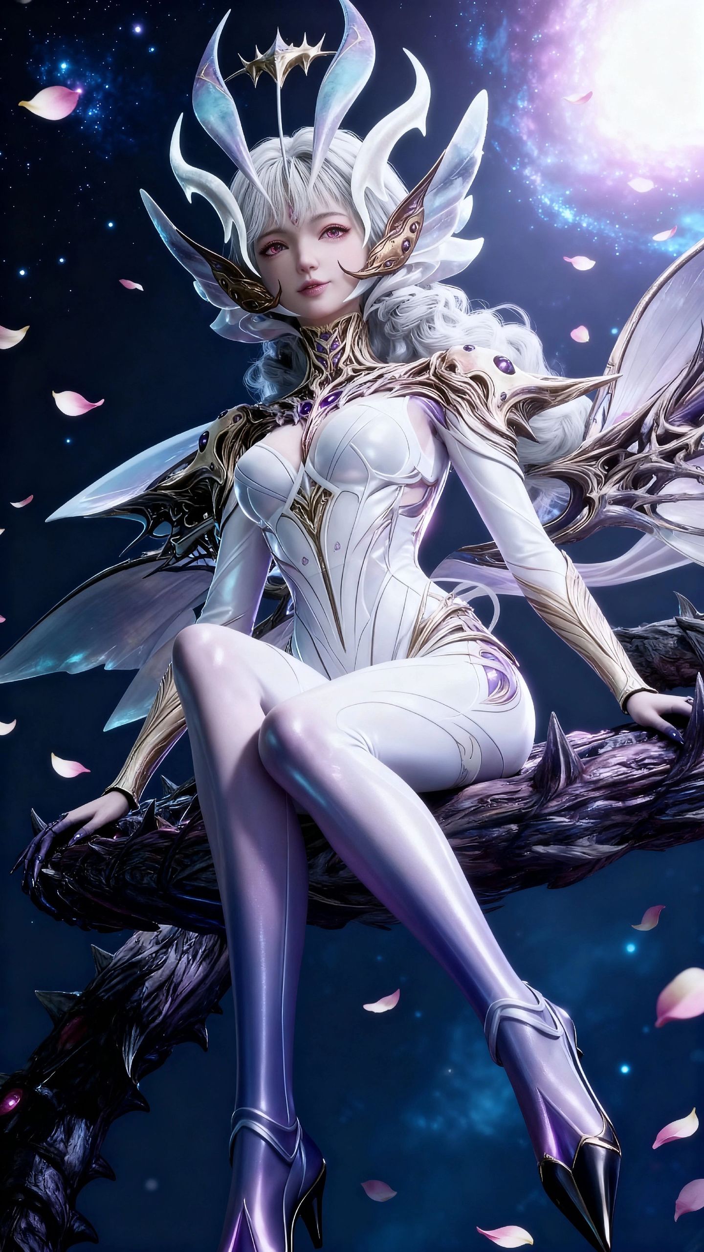 超高清壁纸 溟莲之主反差萌也太可爱了 吞噬星空 国漫女神 动漫美女,第3张