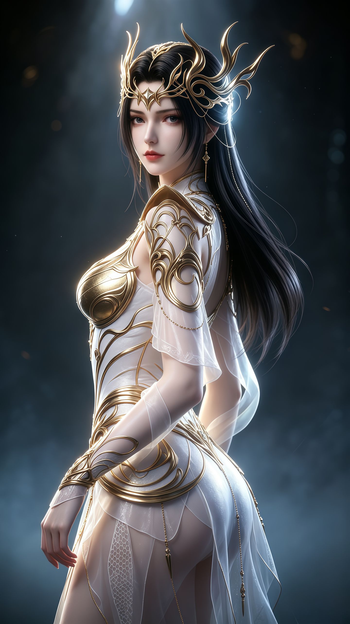 2K高清手机壁纸 国漫女神角色 斗破苍穹 美杜莎新建模 性感福利,第2张