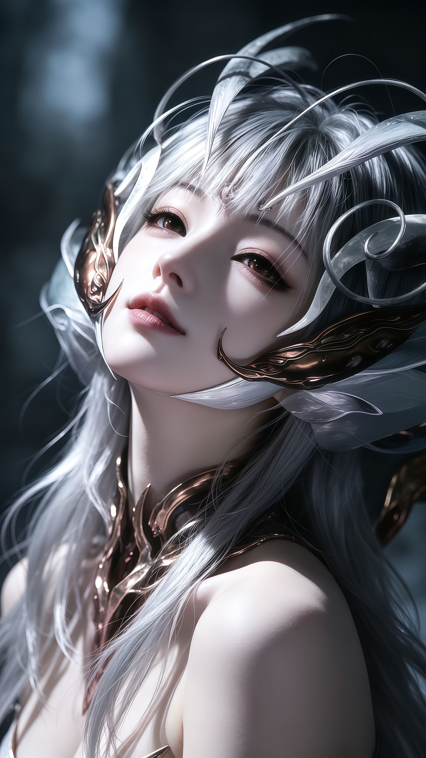 忧郁动漫美女 国漫女角色 吞噬星空 溟莲之主 可爱反差萌萝莉,第1张