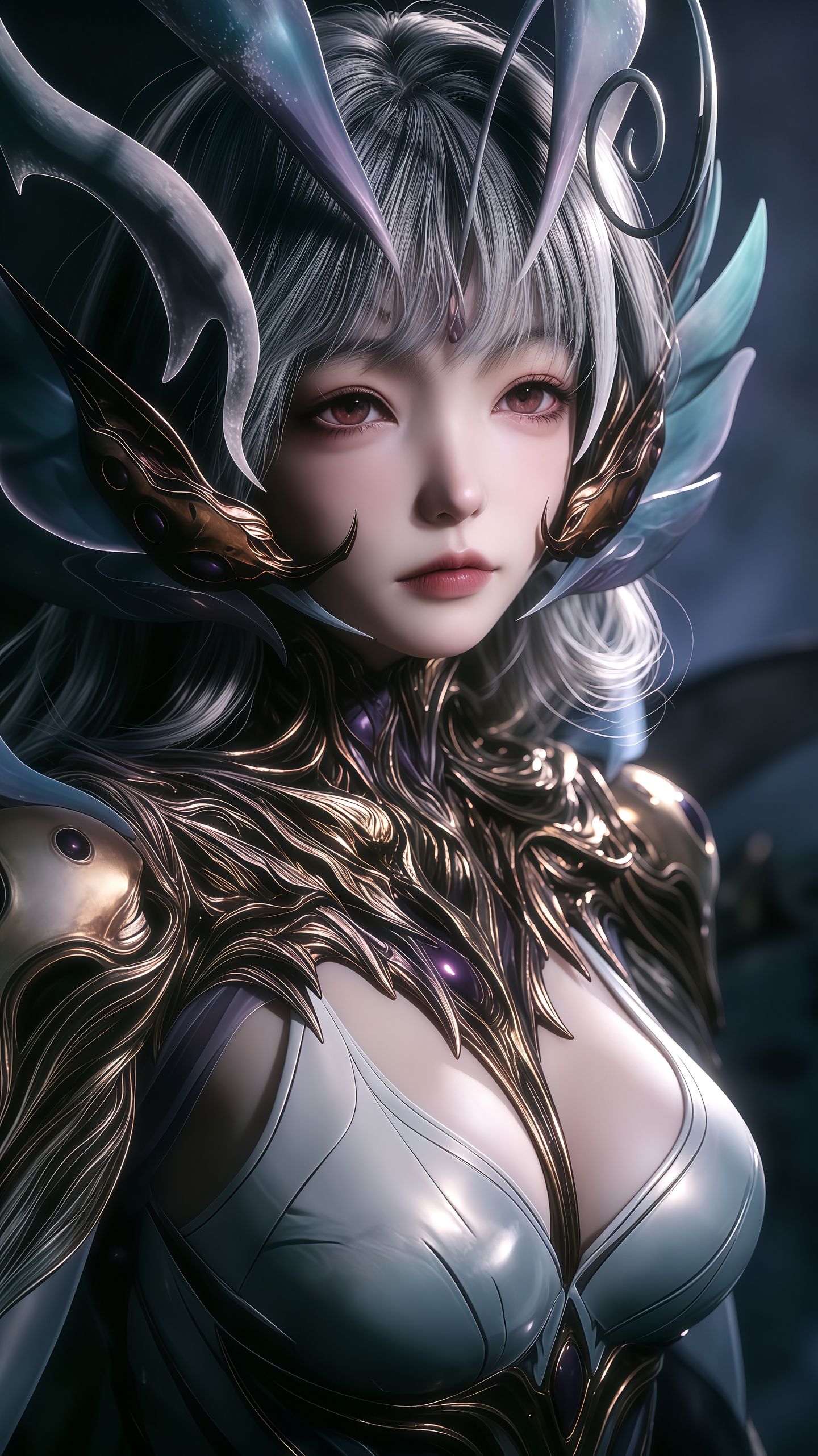 忧郁动漫美女 国漫女角色 吞噬星空 溟莲之主 可爱反差萌萝莉,第3张