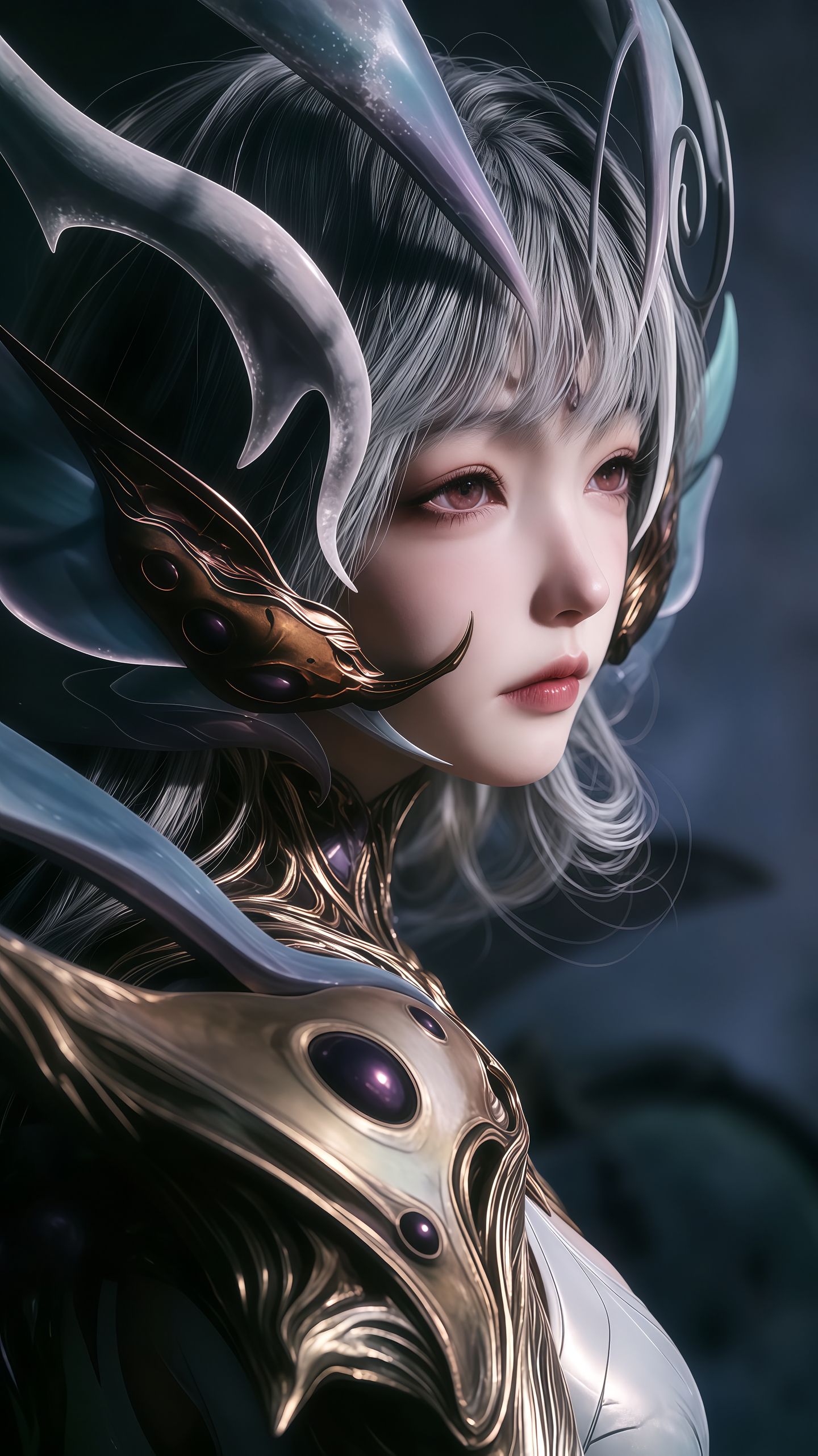 忧郁动漫美女 国漫女角色 吞噬星空 溟莲之主 可爱反差萌萝莉,第4张